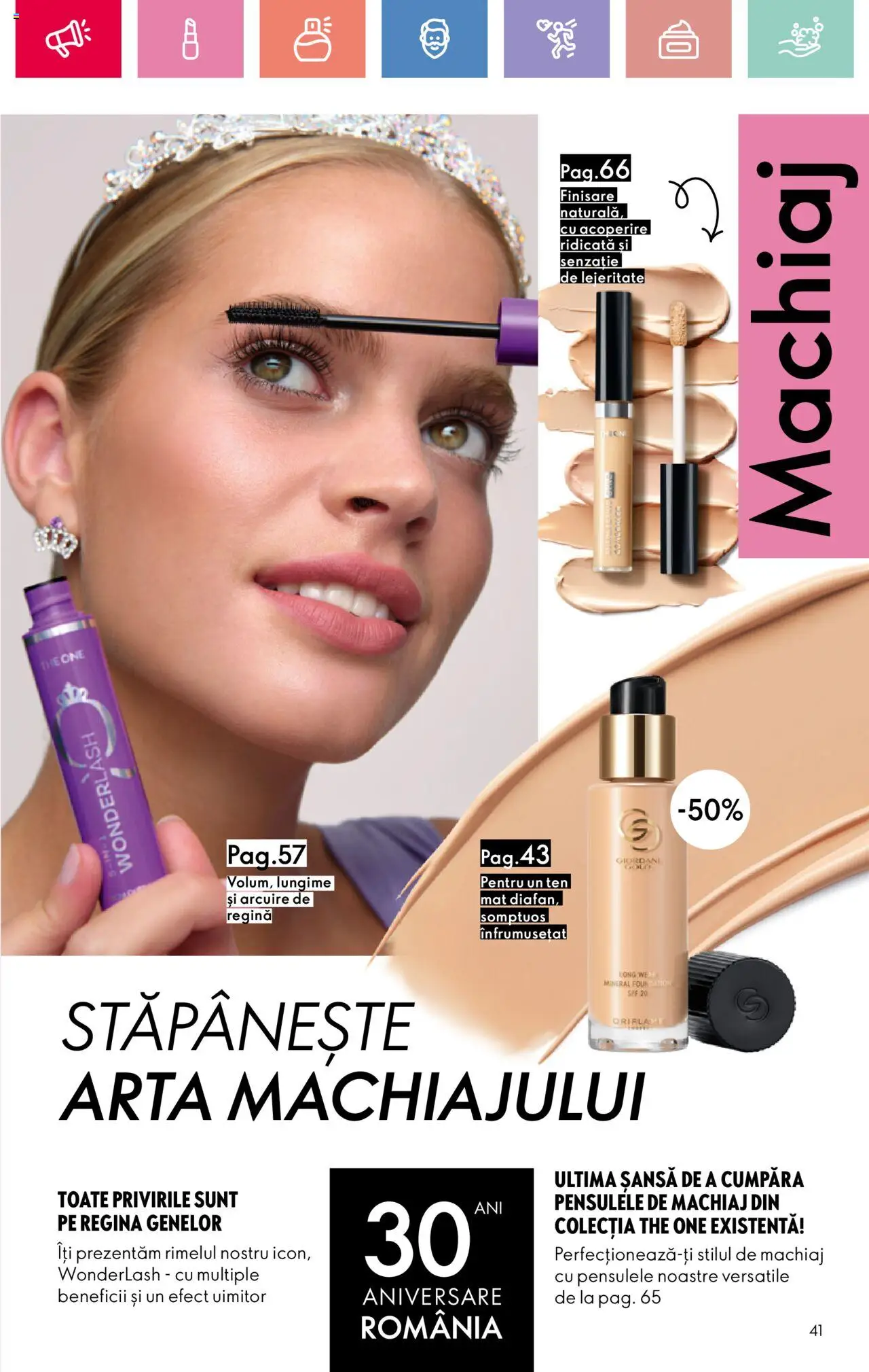 Catalog Oriflame 25 Mai - 14 Iunie 2025 | Pagina 41 | Produse: Machiaj