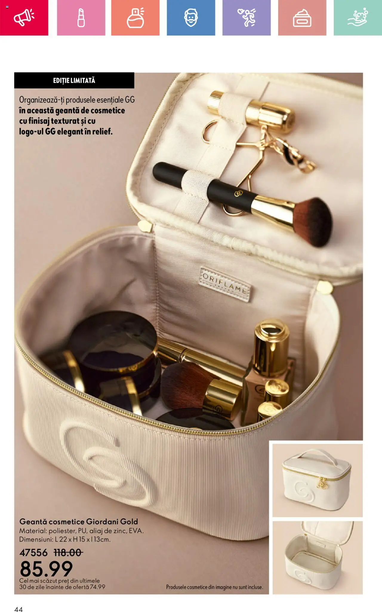 Catalog Oriflame 25 Mai - 14 Iunie 2025 | Pagina 44 | Produse: Geantă