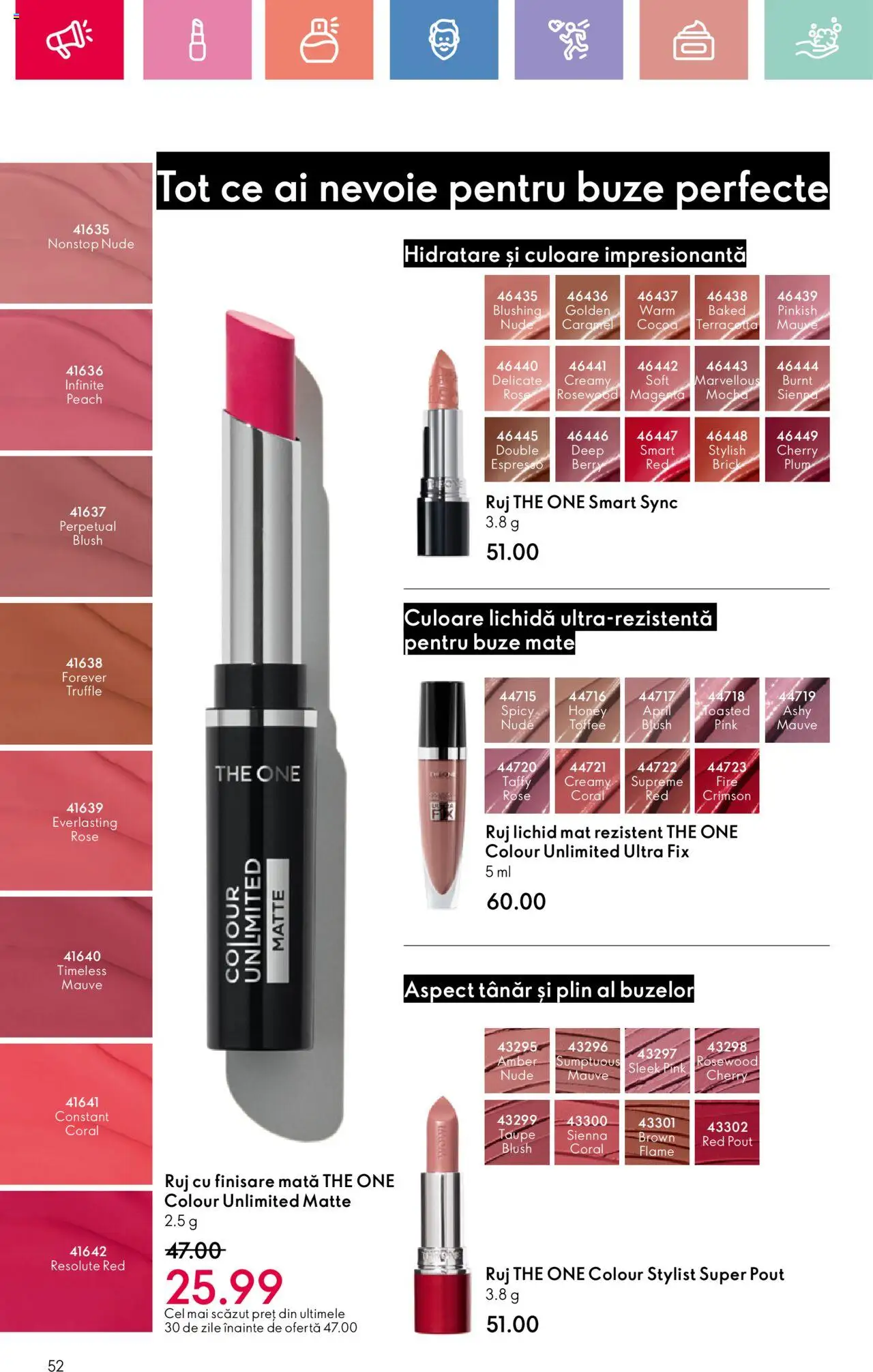 Catalog Oriflame 25 Mai - 14 Iunie 2025 | Pagina 52 | Produse: Blush, Ruj