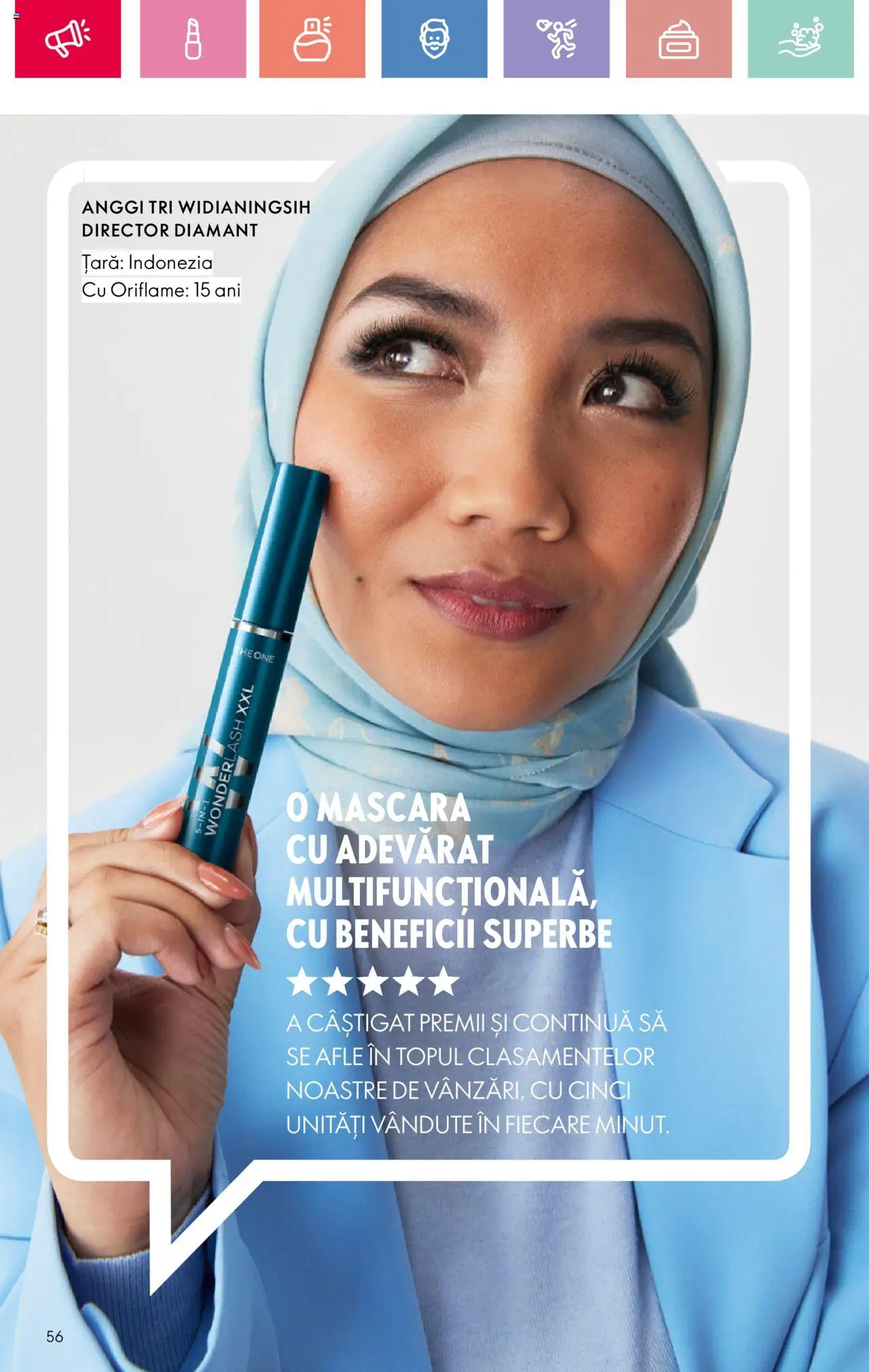 Catalog Oriflame 25 Mai - 14 Iunie 2025 | Pagina 56 | Produse: Mascara