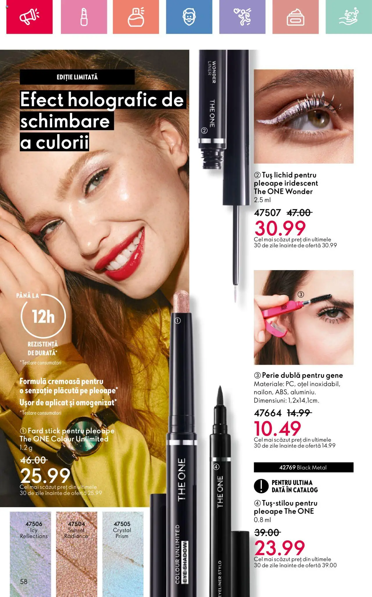 Catalog Oriflame 25 Mai - 14 Iunie 2025 | Pagina 58 | Produse: Perie