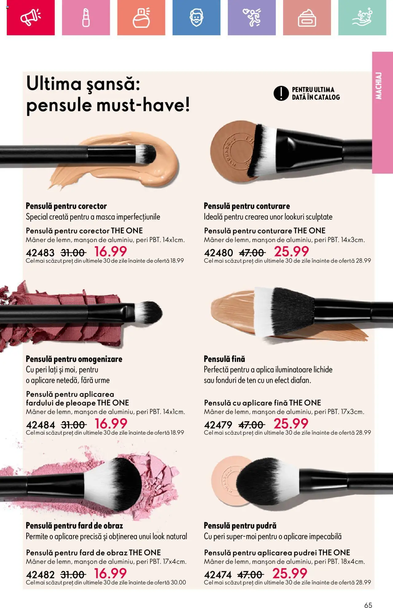 Catalog Oriflame 25 Mai - 14 Iunie 2025 | Pagina 65 | Produse: Mâner, Machiaj, Pudră