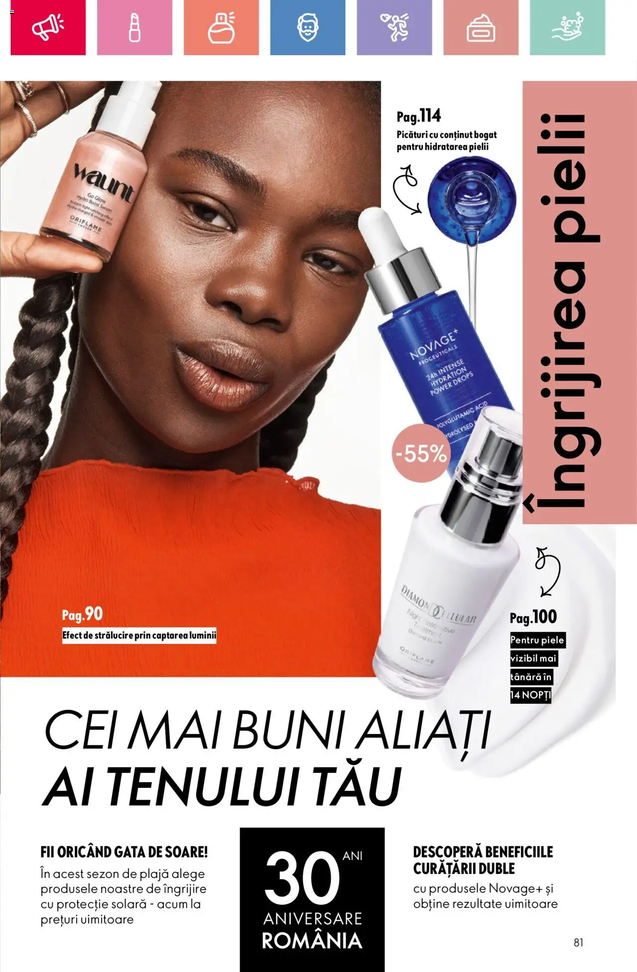 Catalog Oriflame 25 Mai - 14 Iunie 2025 | Pagina 81 | Produse: Protecție solară