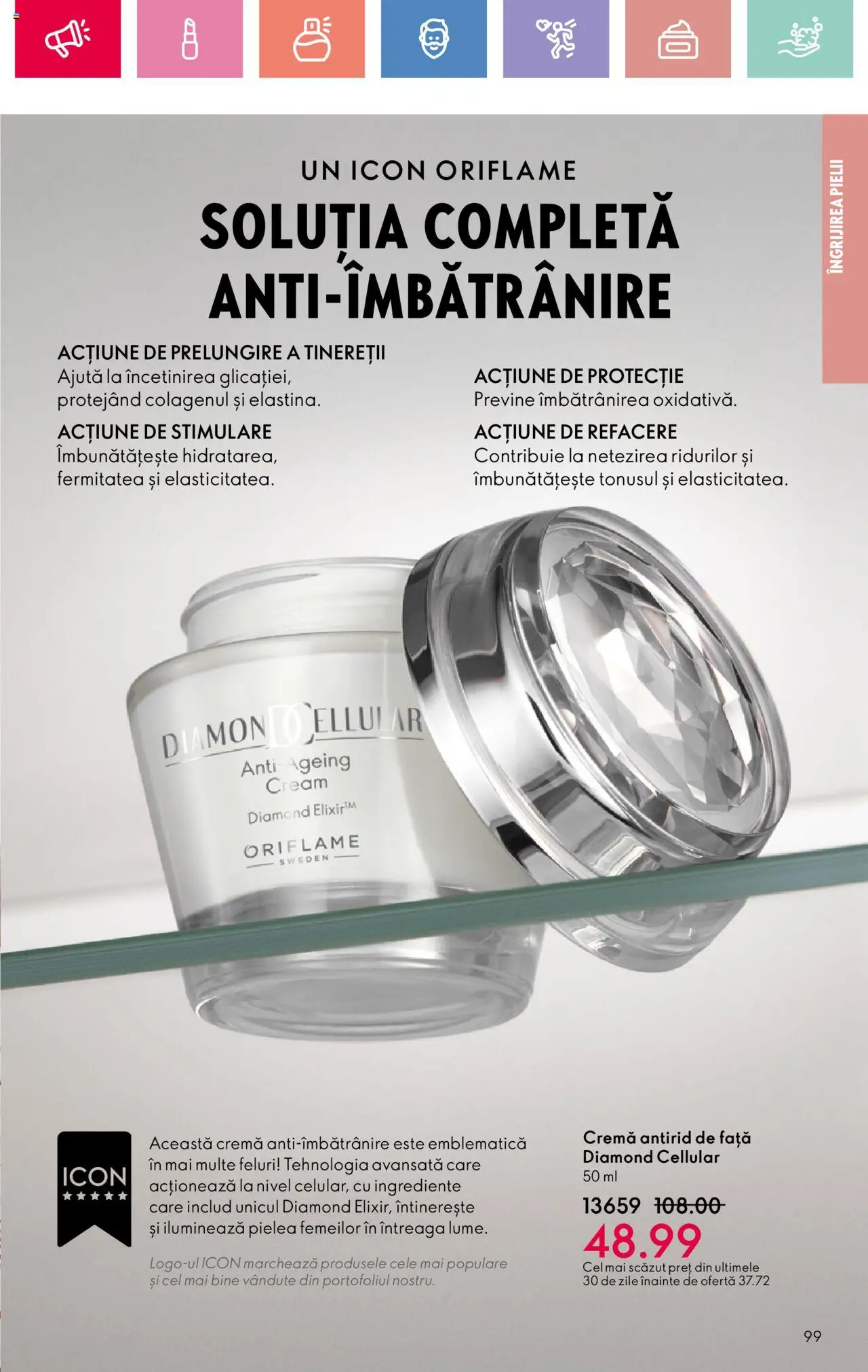 Catalog Oriflame 25 Mai - 14 Iunie 2025 | Pagina 99 | Produse: Cremă