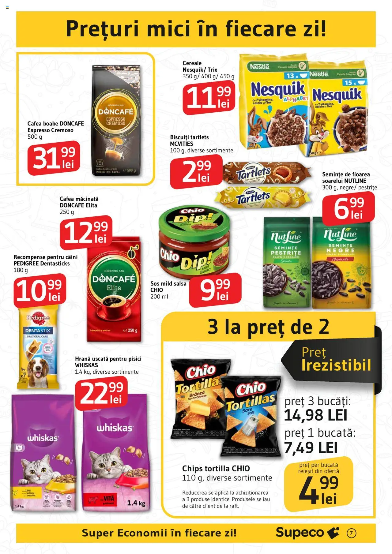 Catalog Supeco 8 - 14 Mai 2025 | Pagina 7 | Produse: Semințe, Cereale, Tortillas, Biscuiți