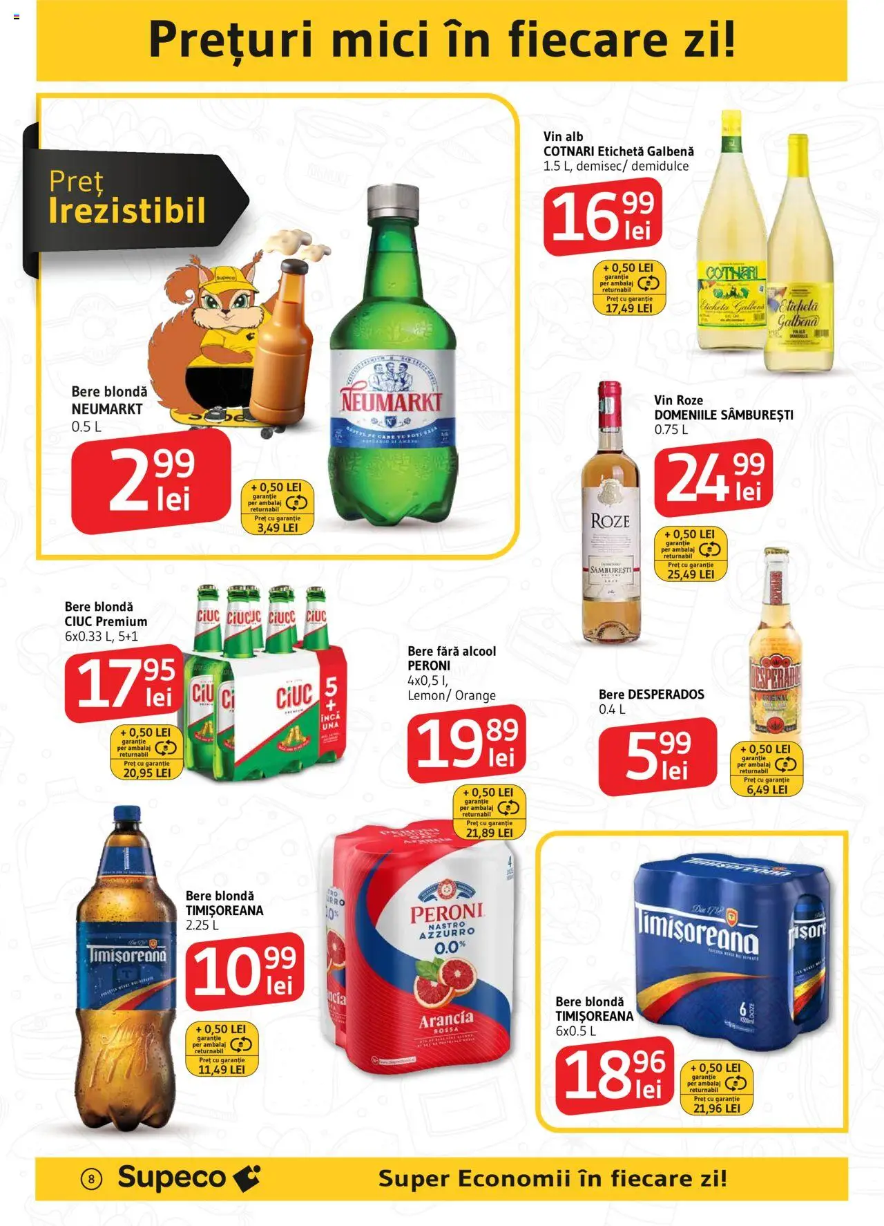 Catalog Supeco 8 - 14 Mai 2025 | Pagina 8 | Produse: Mici, Eğitim çantaları, Vin, Bere