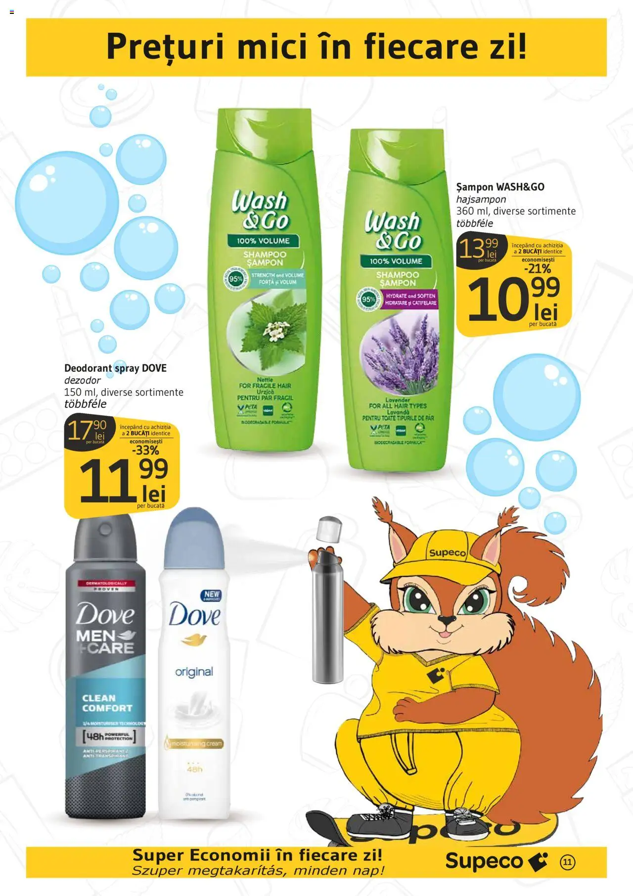 Catalog Supeco 8 - 14 Mai 2025 | Pagina 11 | Produse: Pomelo, Mici, Șampon, Antiperspirant