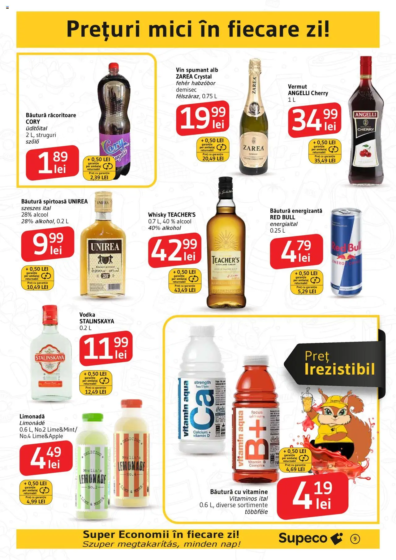 Catalog Supeco 8 - 14 Mai 2025 | Pagina 9 | Produse: Struguri, Sıcak su torbası, Köpek Sabunu, Mici