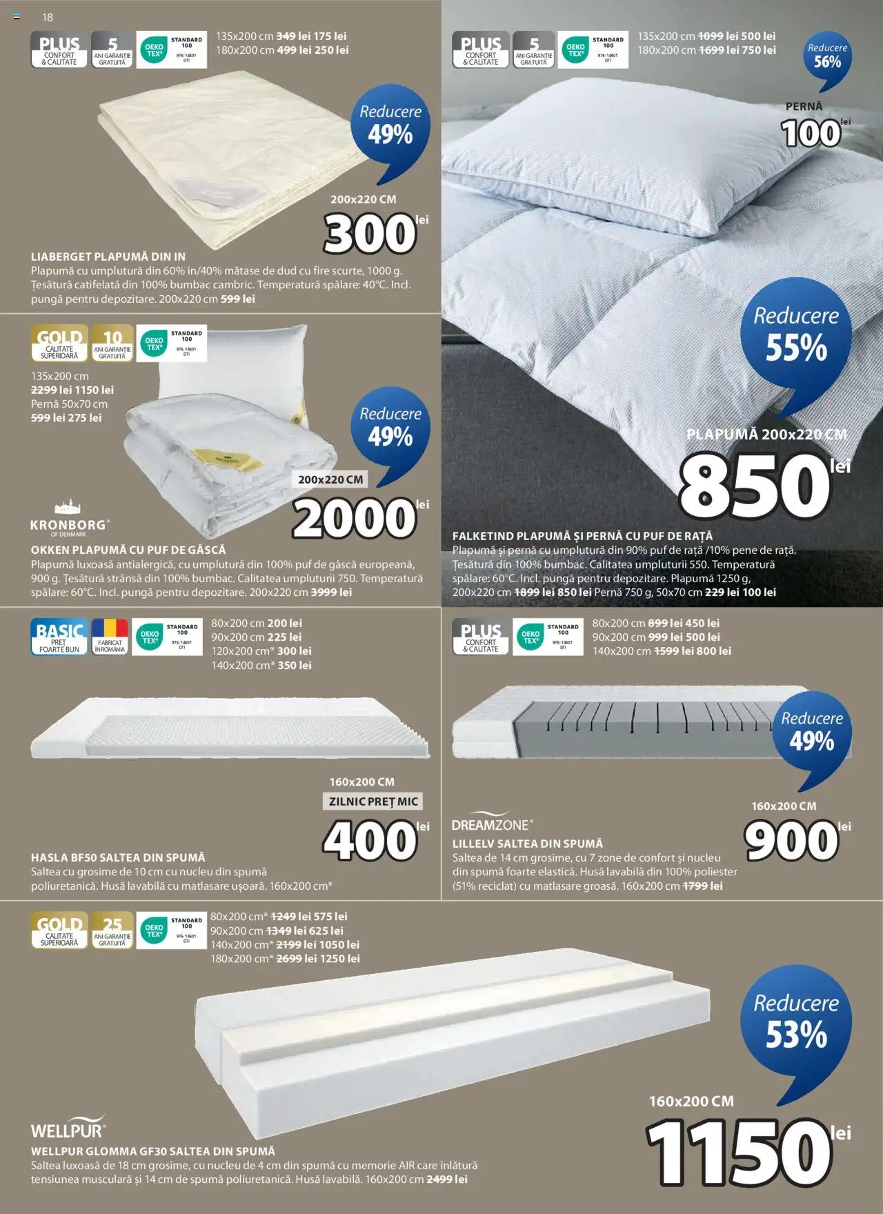 Catalog JYSK 6 - 14 Mai 2025 | Pagina 18 | Produse: Memorie, Saltea, Pernă, Türk kahvesi öğütme değirmeni