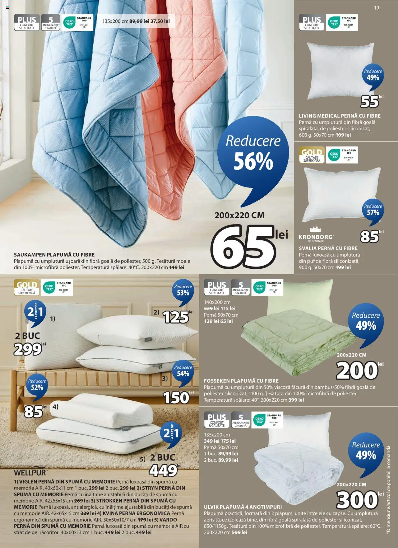 Catalog JYSK 6 - 14 Mai 2025 | Pagina 19 | Produse: Memorie, Pernă, Plapumă