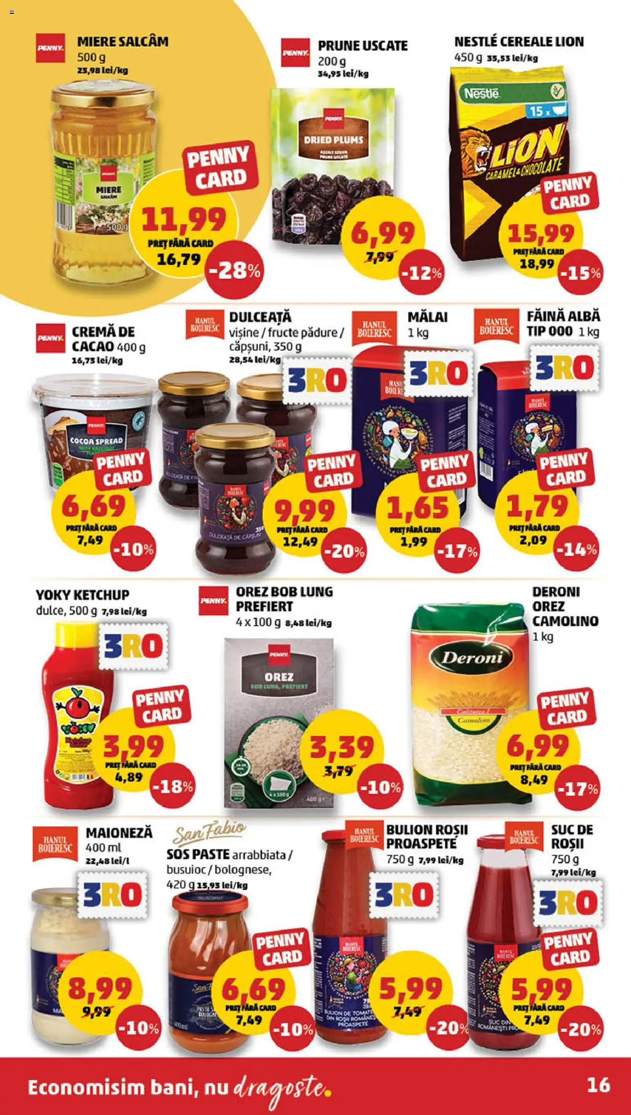 Catalog PENNY Market 7 - 13 Mai 2025 | Pagina 16 | Produse: Suc, Cereale, Cacao, Maioneză
