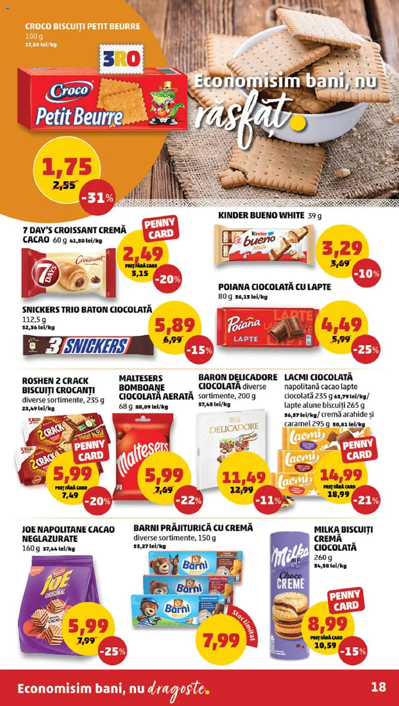 Catalog PENNY Market 7 - 13 Mai 2025 | Pagina 18 | Produse: Napolitane, Cremă, Bomboane, Cacao