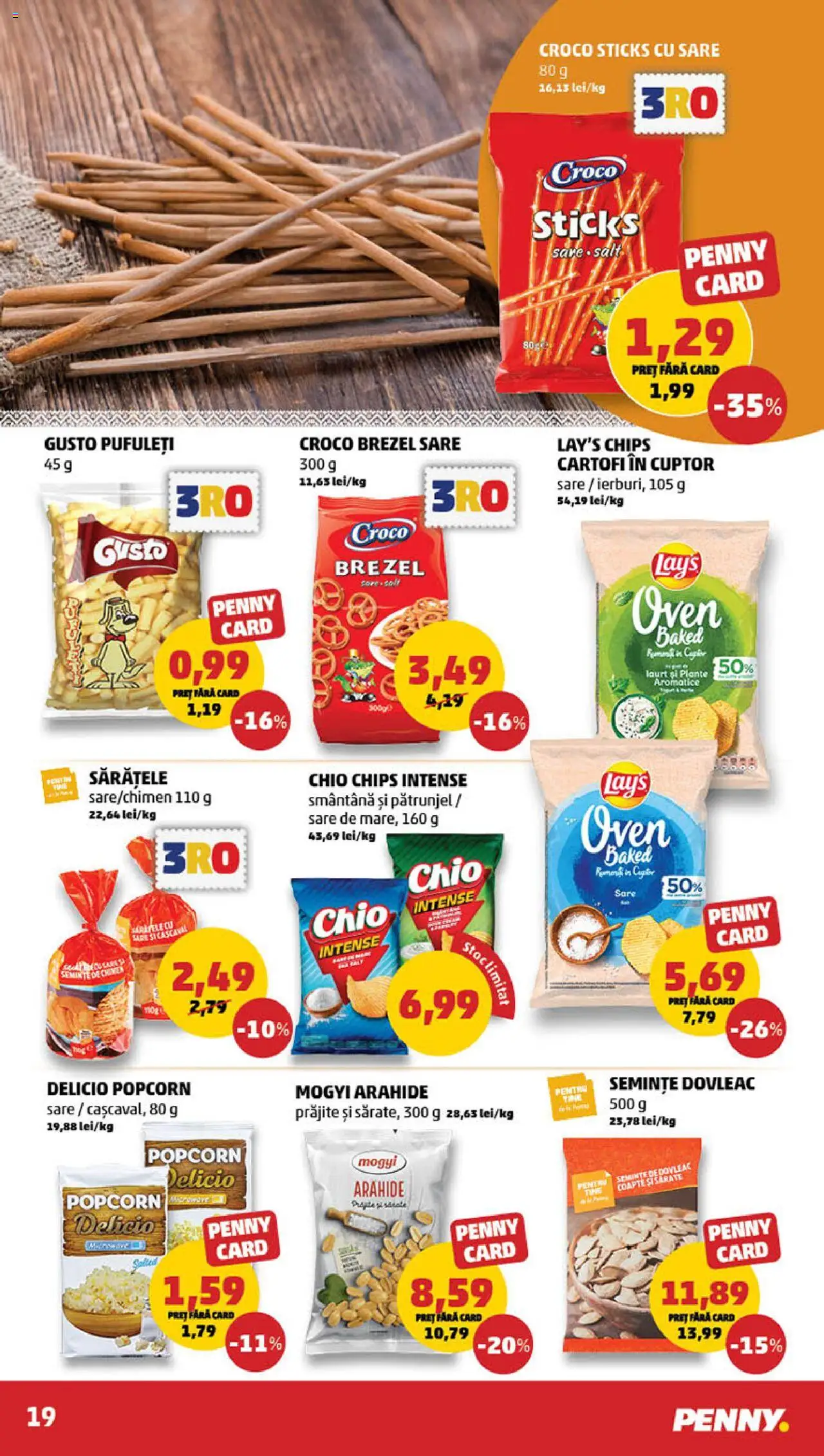 Catalog PENNY Market 7 - 13 Mai 2025 | Pagina 19 | Produse: Dovleac, Cuptor, Arahide, Pufuleți