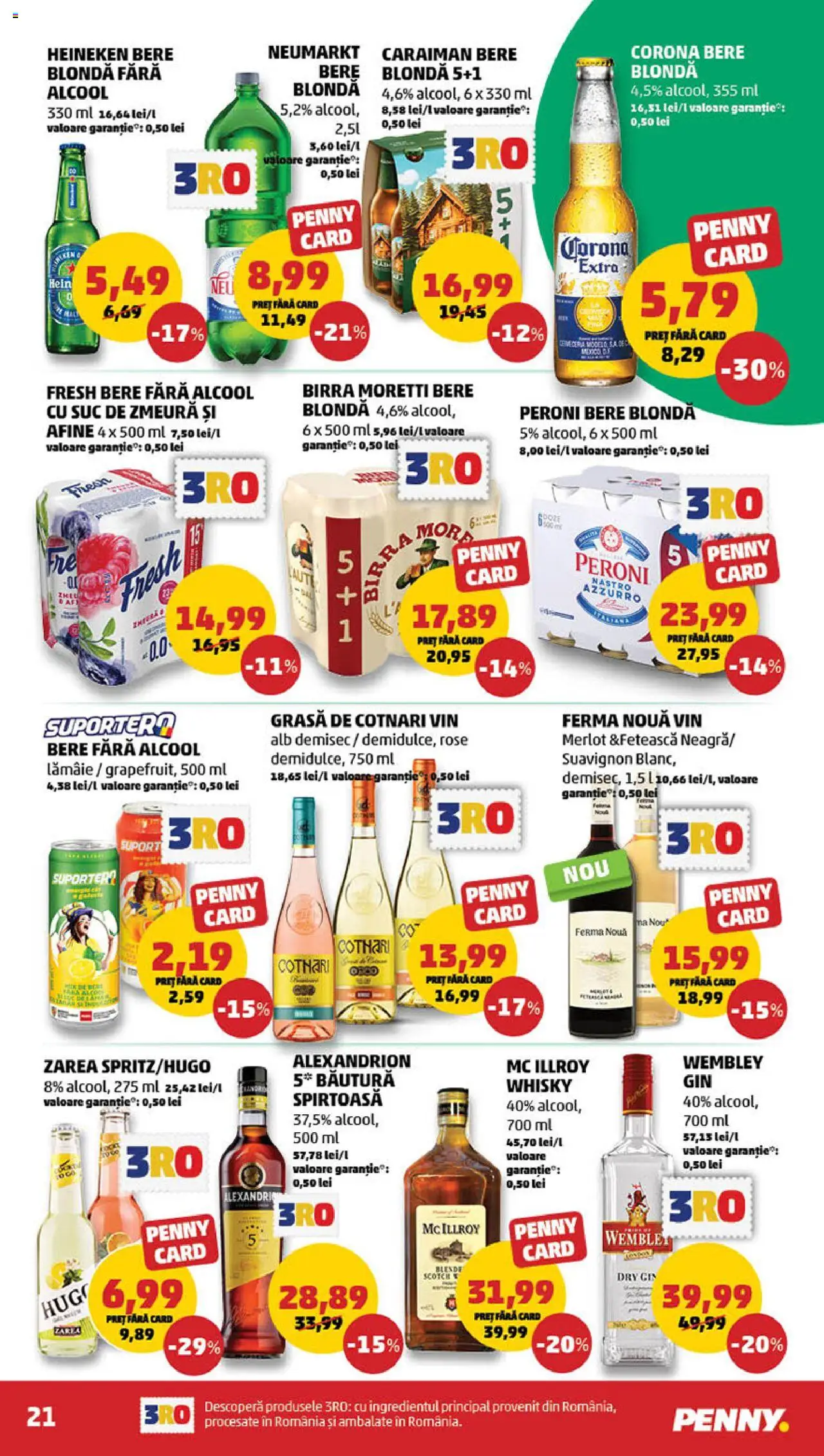 Catalog PENNY Market 7 - 13 Mai 2025 | Pagina 21 | Produse: Zmeură, Suc, Vin, Bere