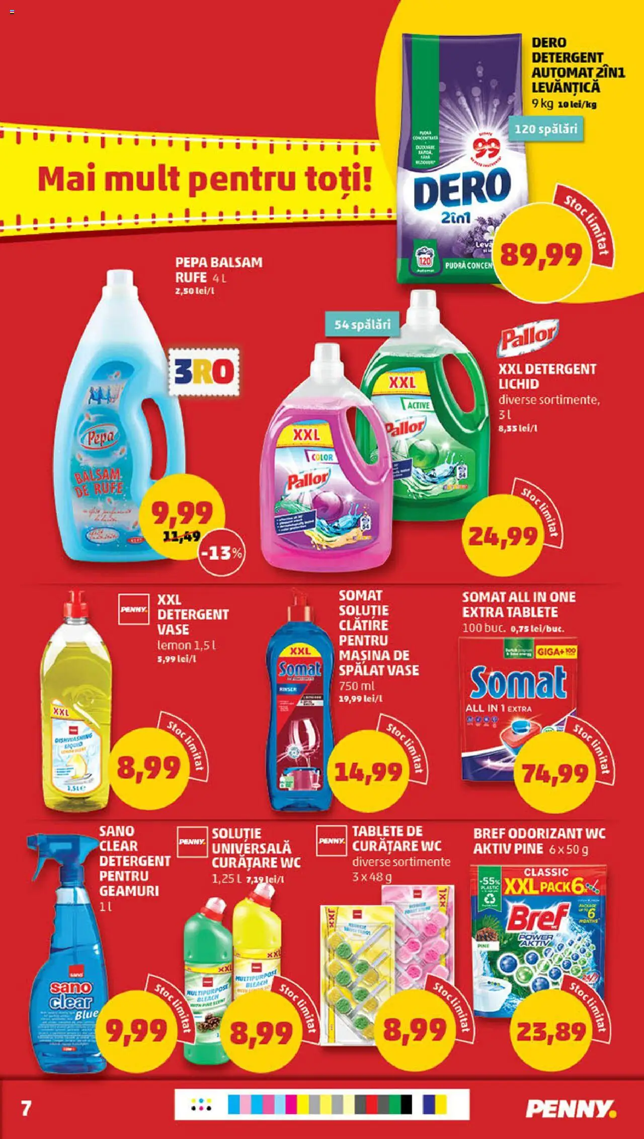 Catalog PENNY Market 7 - 13 Mai 2025 | Pagina 7 | Produse: Kedi Ödül Oyuncakları, Pudră, Balsam, Balsam de rufe