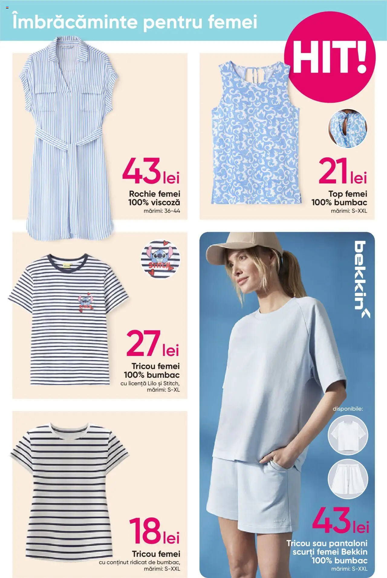 Catalog Pepco 8 - 21 Mai 2025 | Pagina 5 | Produse: Rochie, Top, Tricou, Pantaloni
