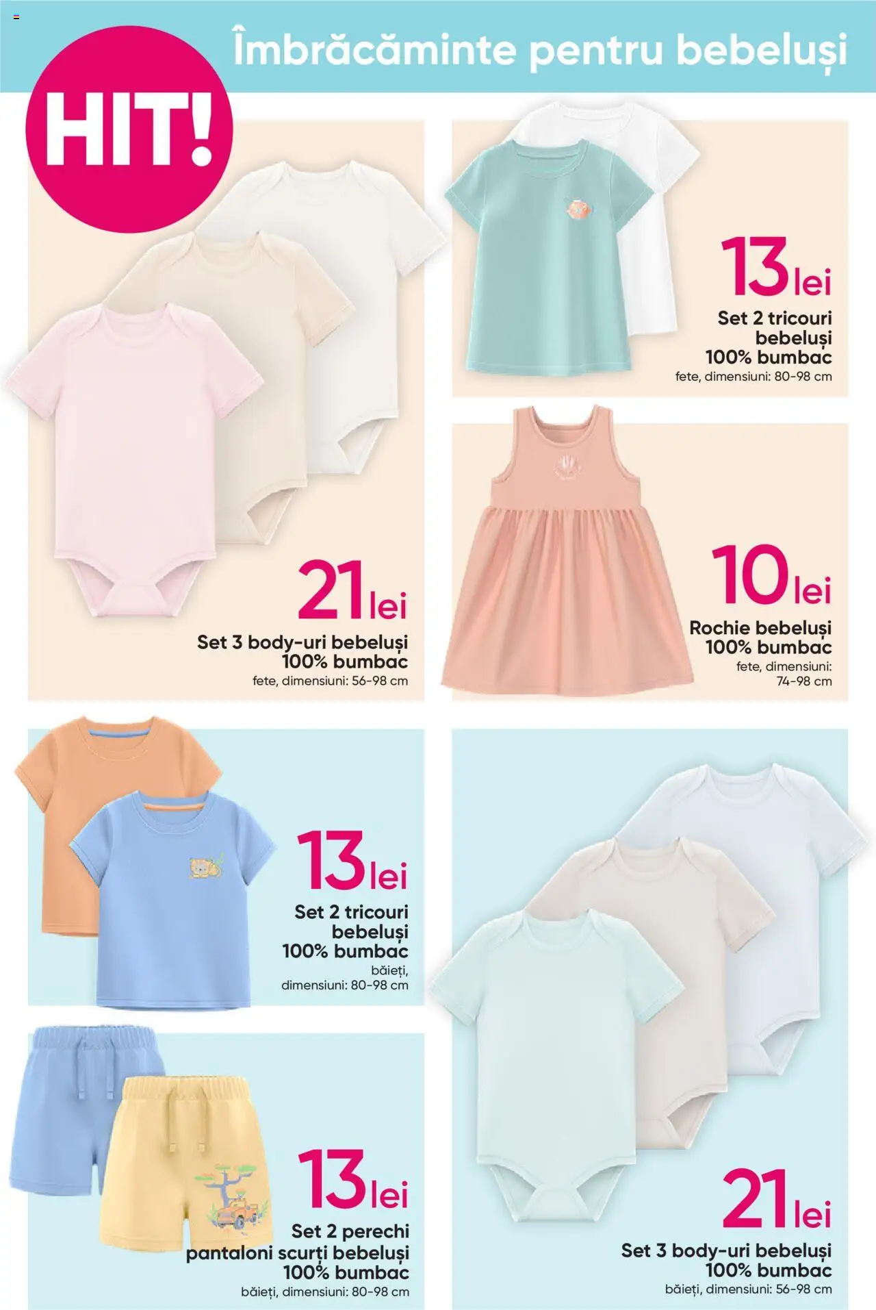 Catalog Pepco 8 - 21 Mai 2025 | Pagina 6 | Produse: Rochie, Pantaloni, Pantaloni scurți
