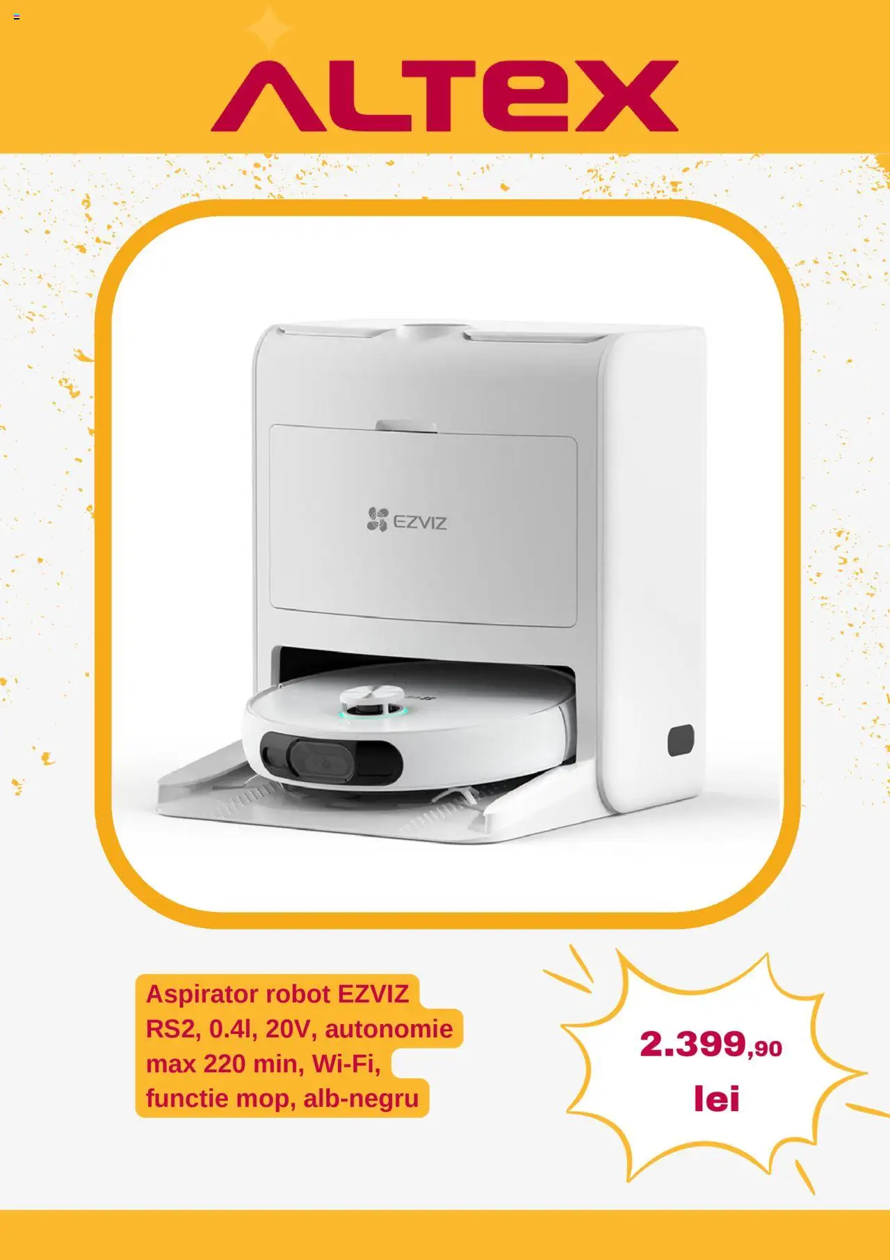 Catalog Altex 8 - 14 Mai 2025 | Pagina 7 | Produse: Aspirator robot, Aspirator, Robot