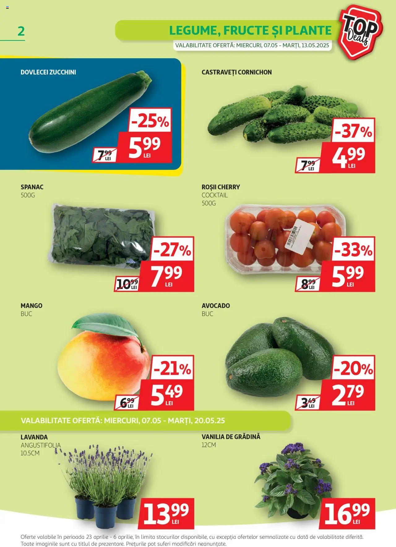Catalog Auchan 7 - 20 Mai 2025 | Pagina 2 | Produse: Roșii, Castraveți, Avocado, Mango