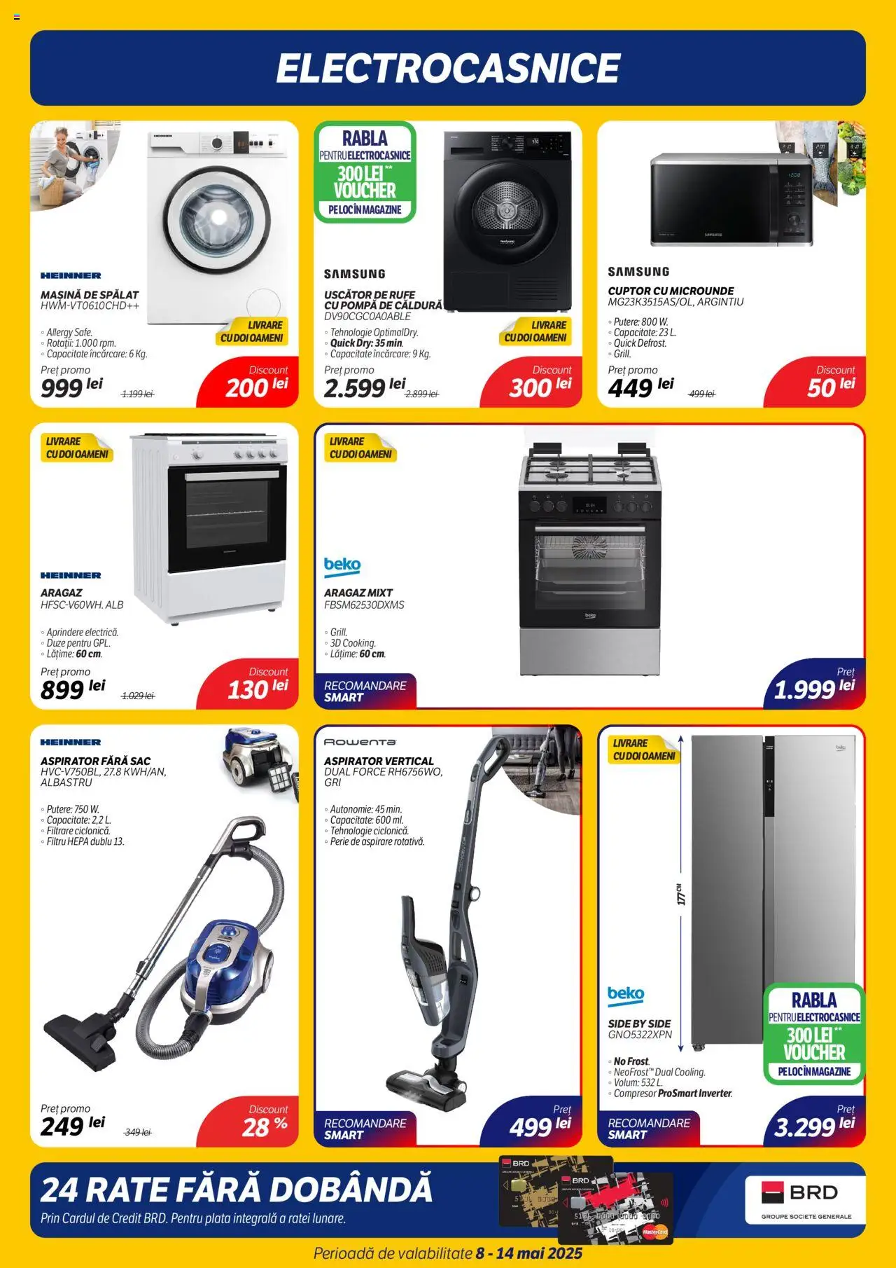 Catalog Flanco 8 - 14 Mai 2025 | Pagina 7 | Produse: Mașină De Spălat, Uscător, Cuptor, Aspirator