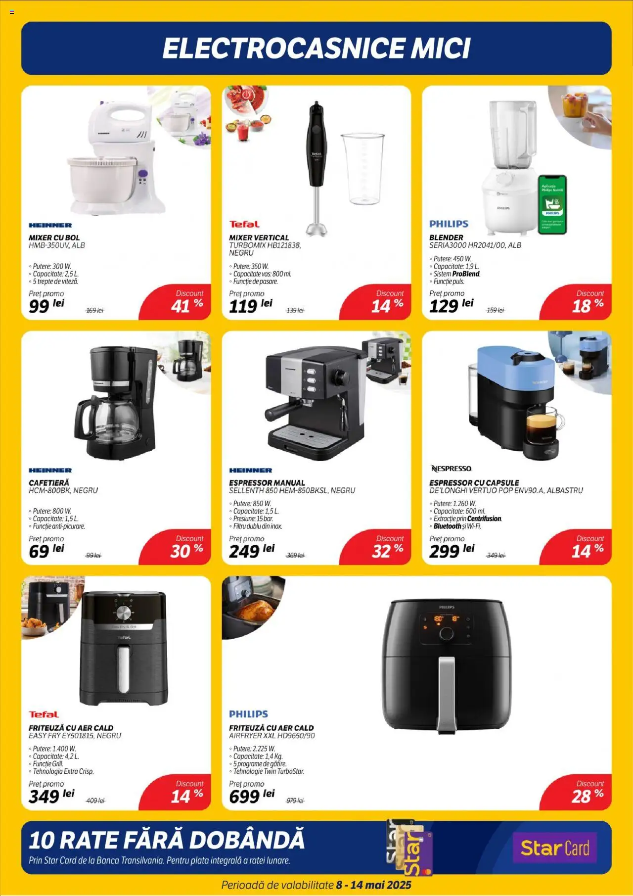 Catalog Flanco 8 - 14 Mai 2025 | Pagina 8 | Produse: Espressor, Enginar, Blender, Bol