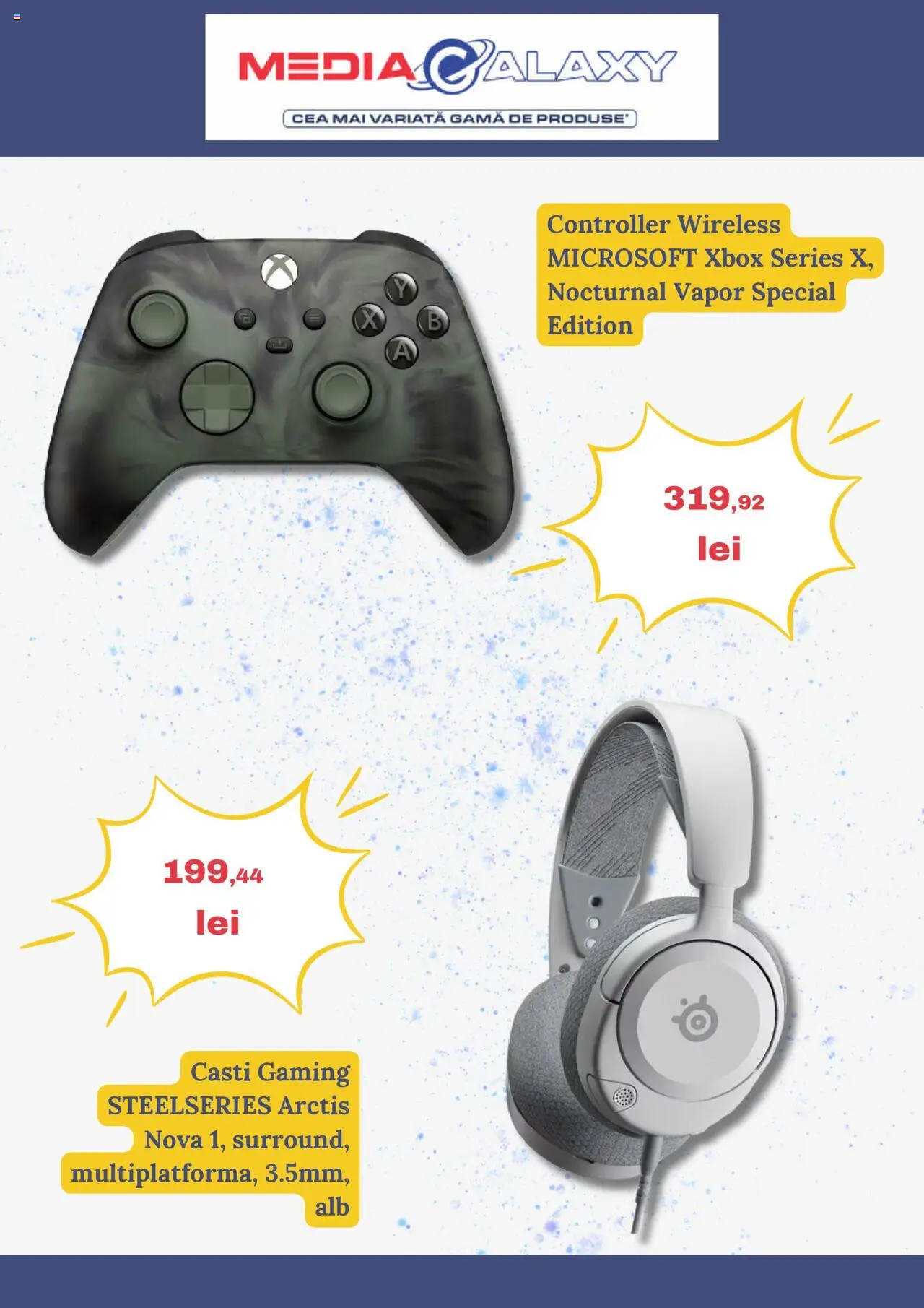 Catalog Media Galaxy 8 - 14 Mai 2025 | Pagina 4 | Produse: Căști, Xbox