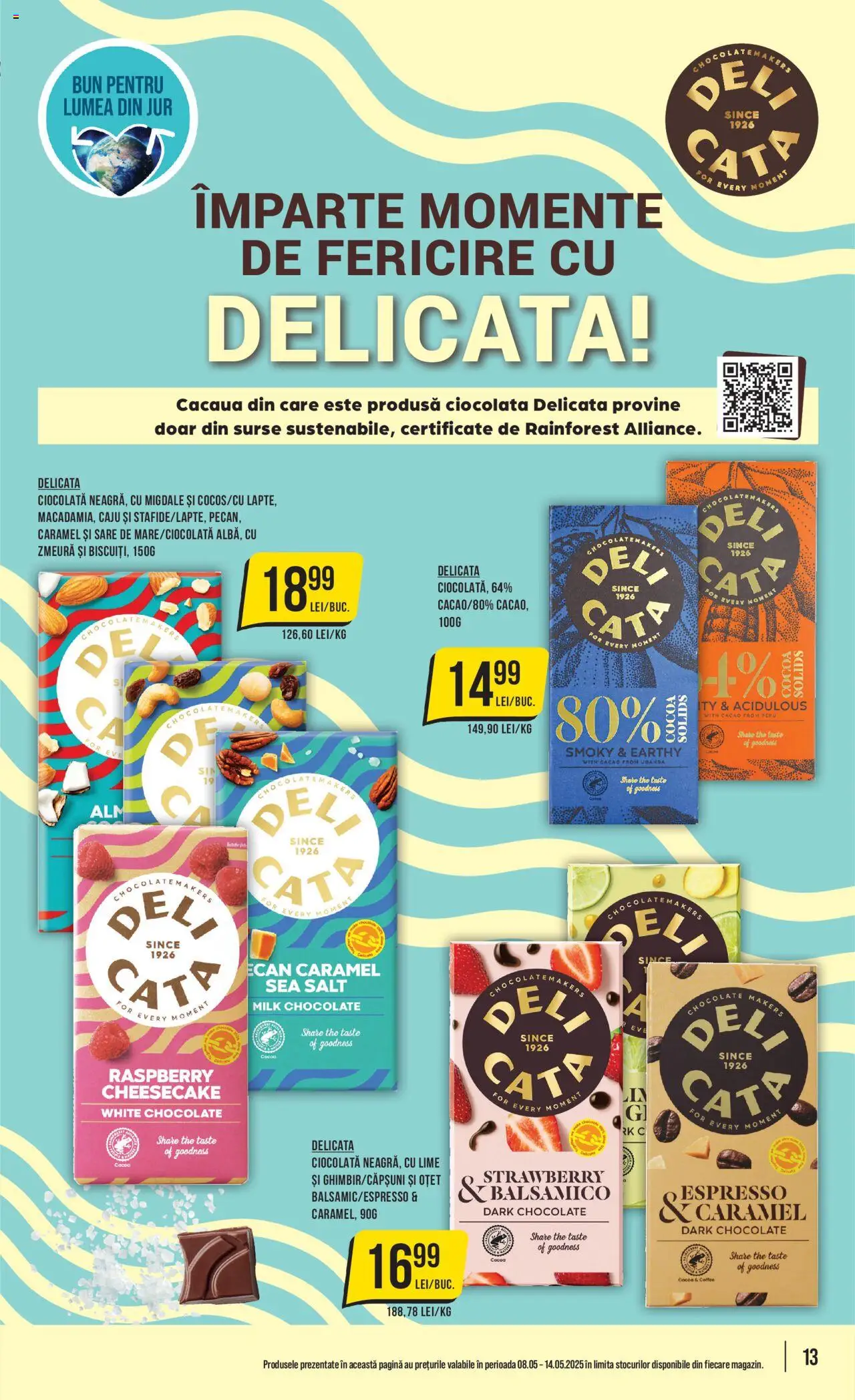 Catalog Mega Image 8 - 14 Mai 2025 | Pagina 13 | Produse: Zmeură, Oțet, Caju, Sare