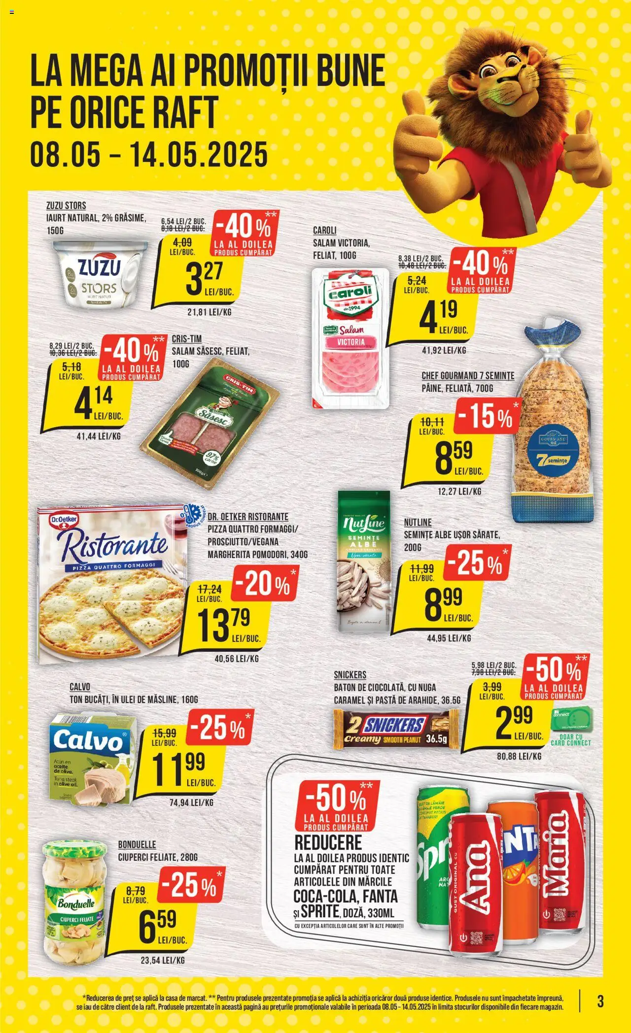 Catalog Mega Image 8 - 14 Mai 2025 | Pagina 3 | Produse: Raft, Ciuperci, Semințe, Lămâie
