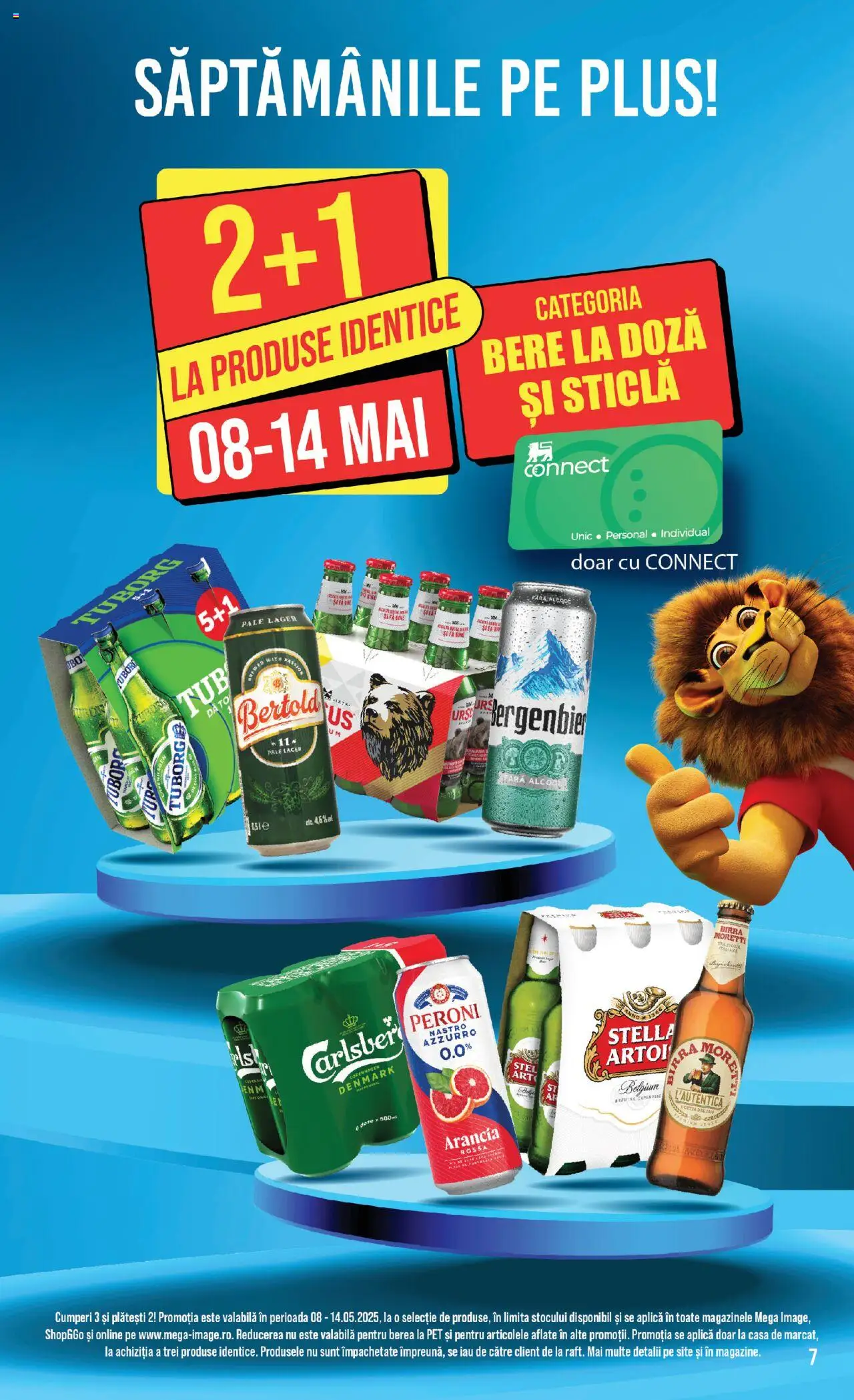 Catalog Mega Image 8 - 14 Mai 2025 | Pagina 7 | Produse: Bere, Plastik Kulübe