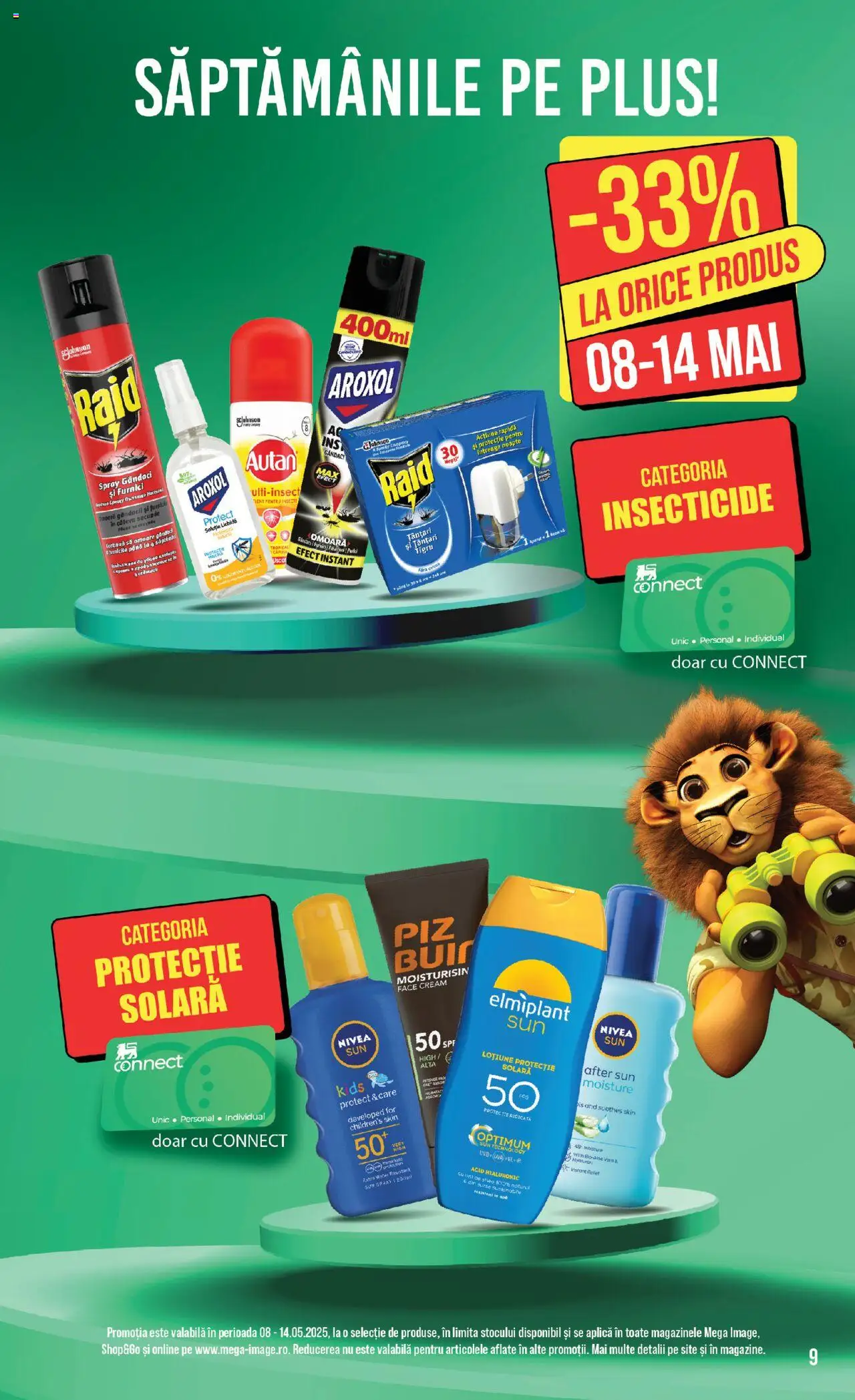 Catalog Mega Image 8 - 14 Mai 2025 | Pagina 9 | Produse: Şerit ödül, Protecție solară