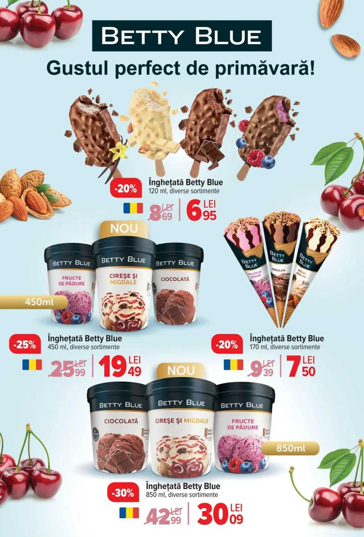 Catalog Carrefour 7 - 20 Mai 2025 | Pagina 8 | Produse: Migdale, Ciocolată, Cireșe, Fructe