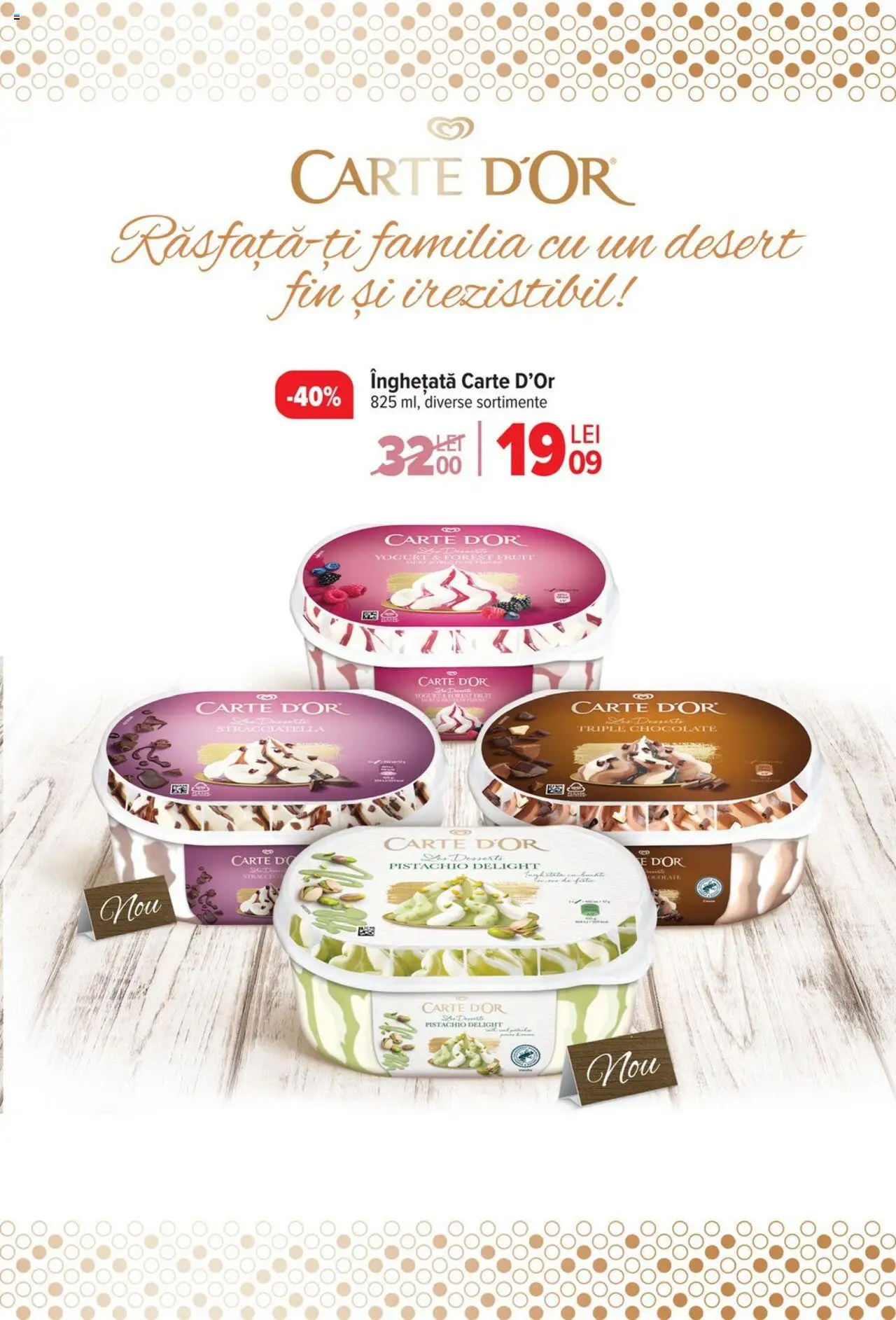 Catalog Carrefour 7 - 20 Mai 2025 | Pagina 9 | Produse: Înghețată