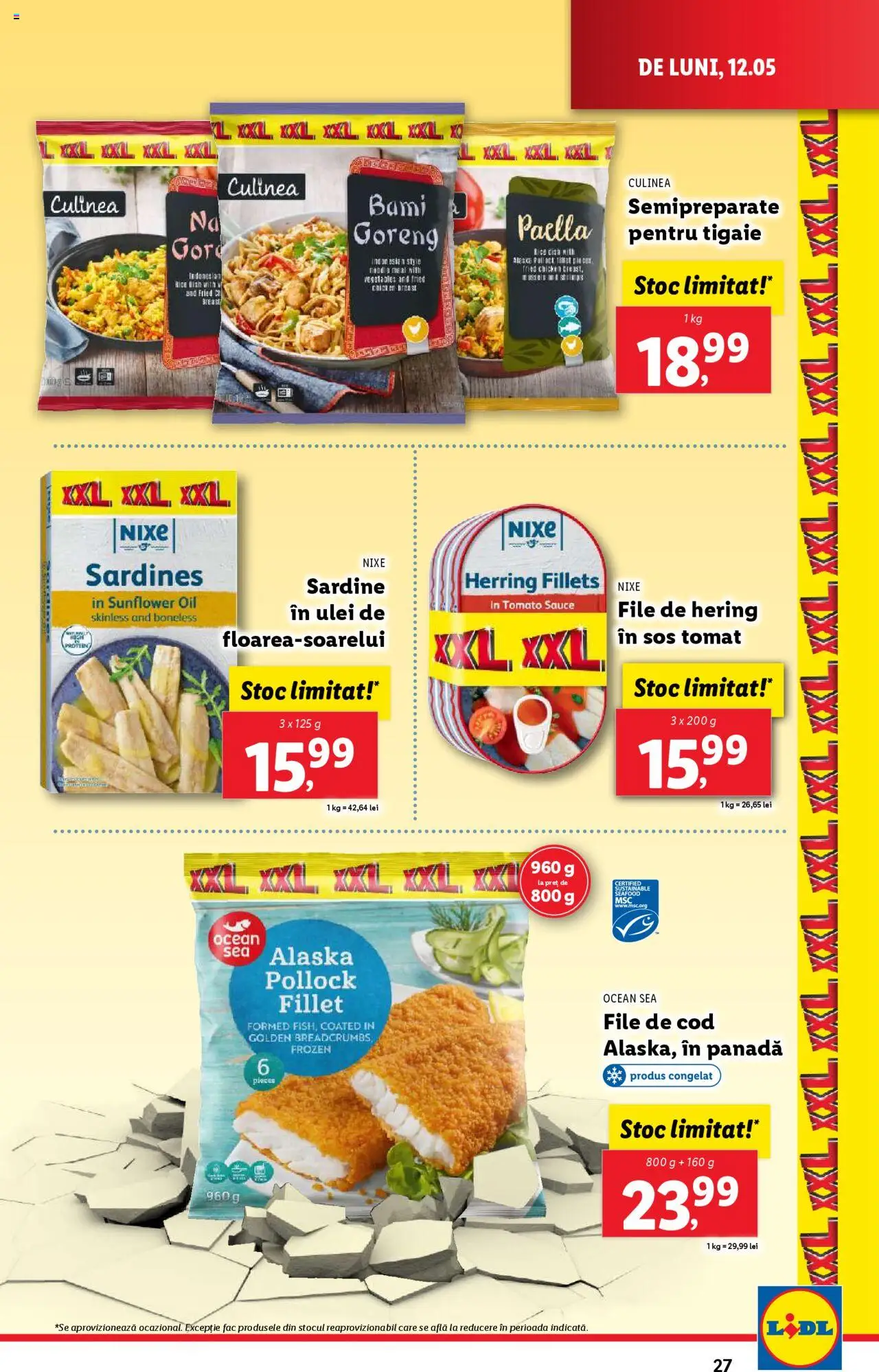 Catalog LIDL 12 - 18 Mai 2025 | Pagina 27 | Produse: Delgeç, Tigaie, Ulei, Sos