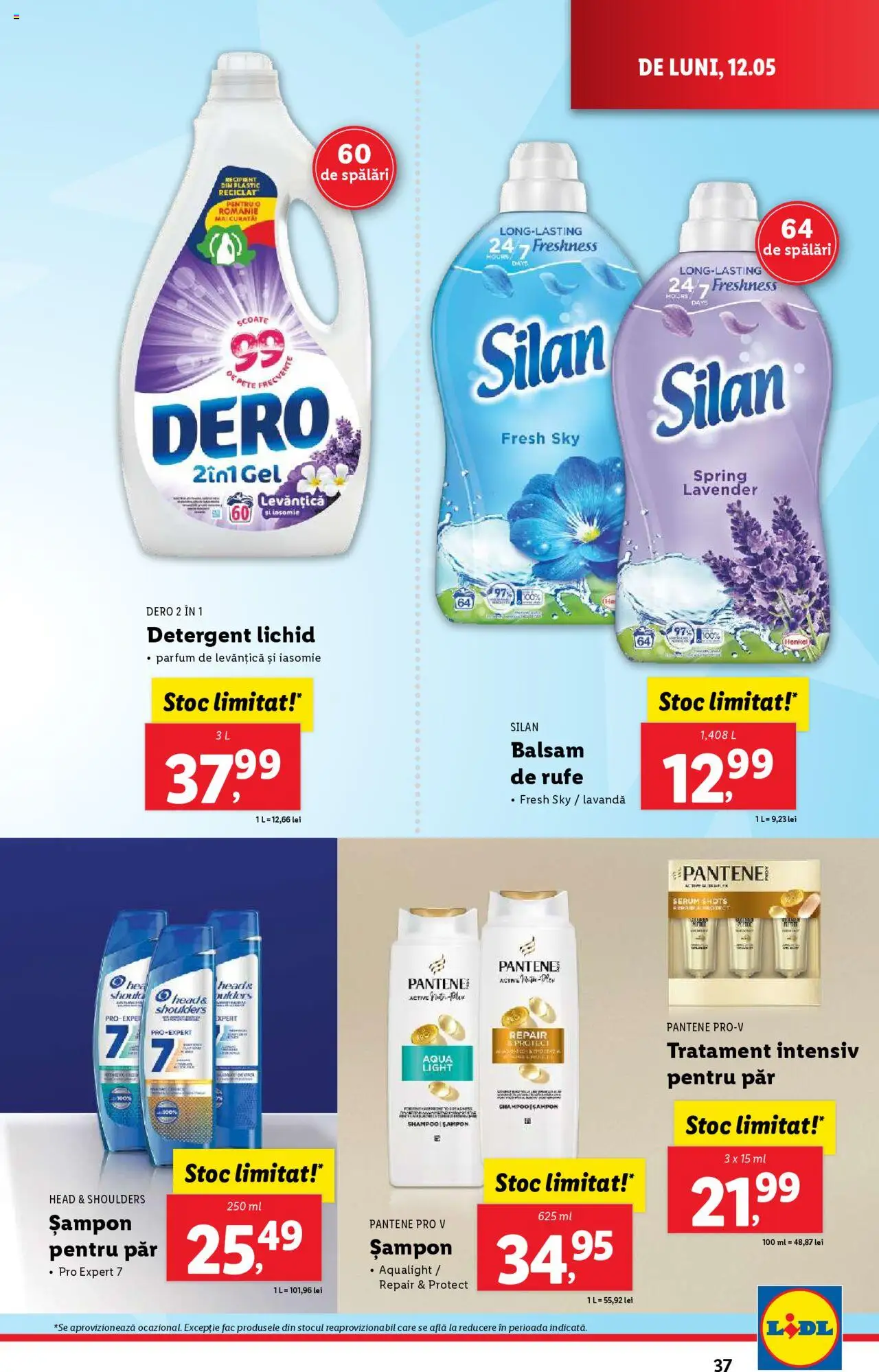 Catalog LIDL 12 - 18 Mai 2025 | Pagina 37 | Produse: Serum, Șampon, Balsam, Detergent