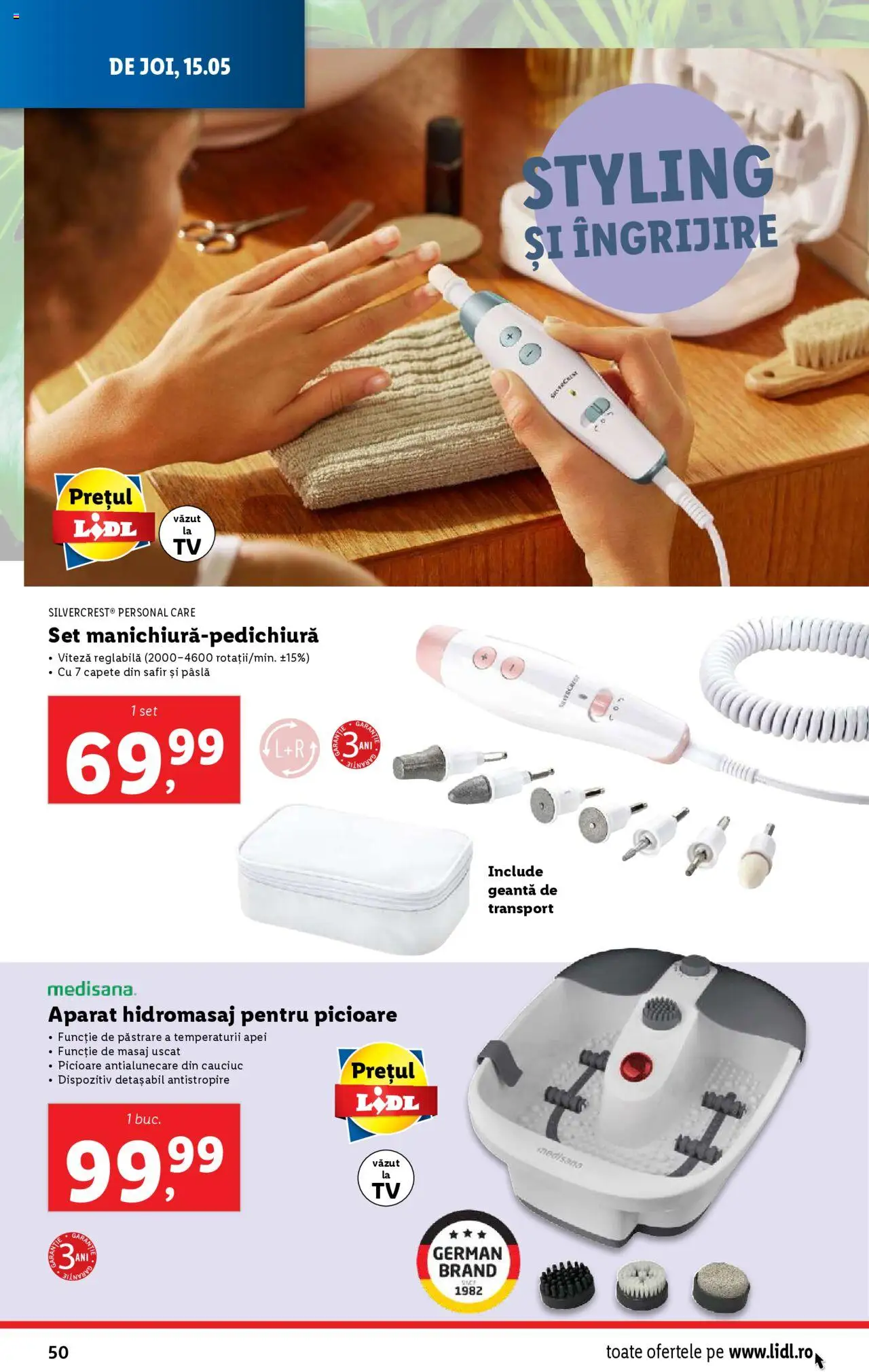 Catalog LIDL 12 - 18 Mai 2025 | Pagina 50 | Produse: Geantă