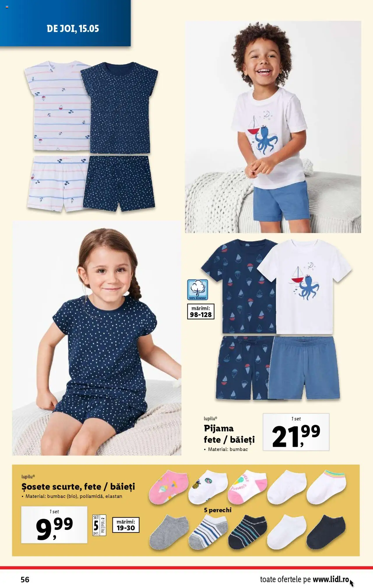 Catalog LIDL 12 - 18 Mai 2025 | Pagina 56 | Produse: Șosete