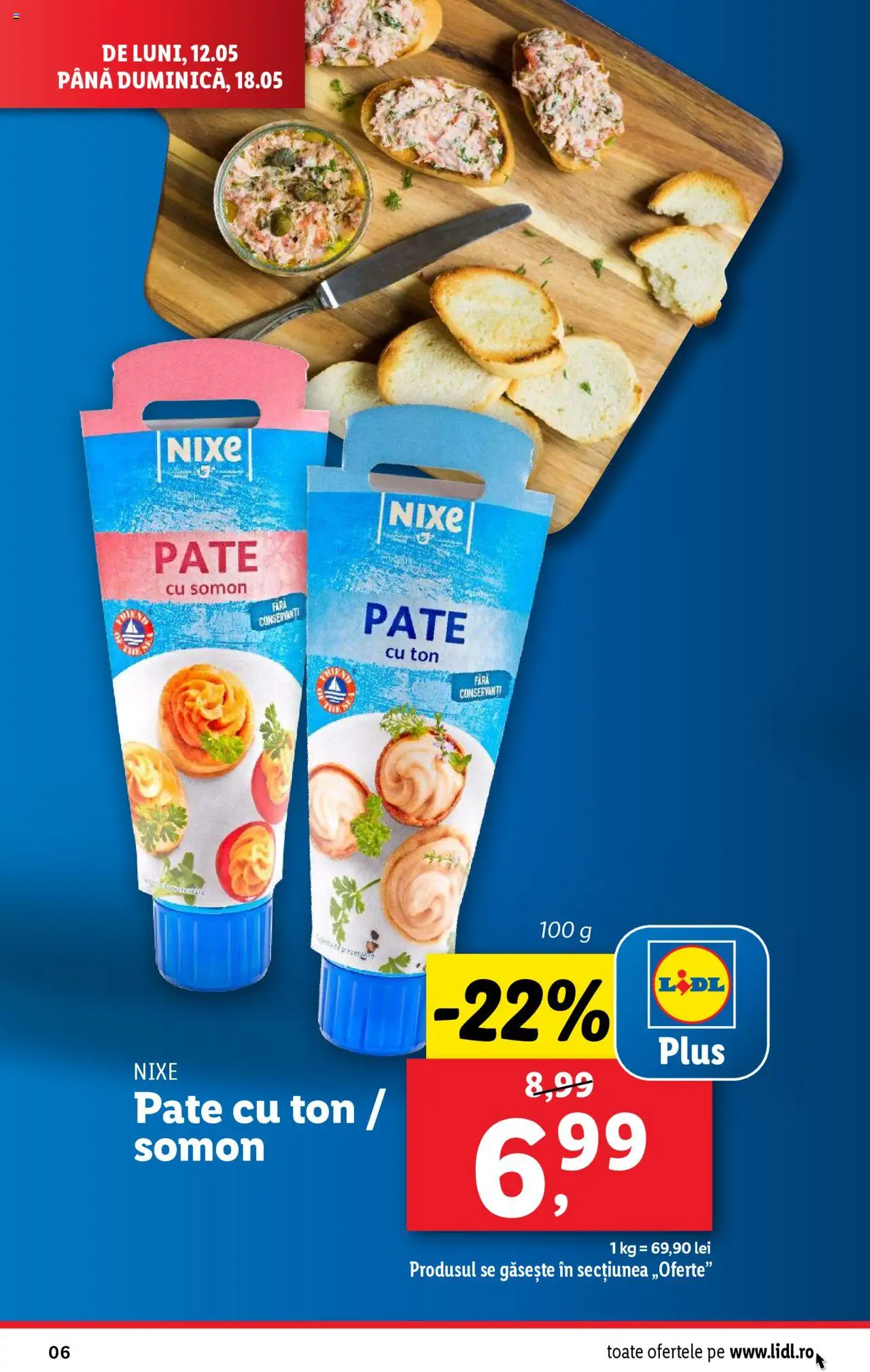 Catalog LIDL 12 - 18 Mai 2025 | Pagina 6 | Produse: Pate