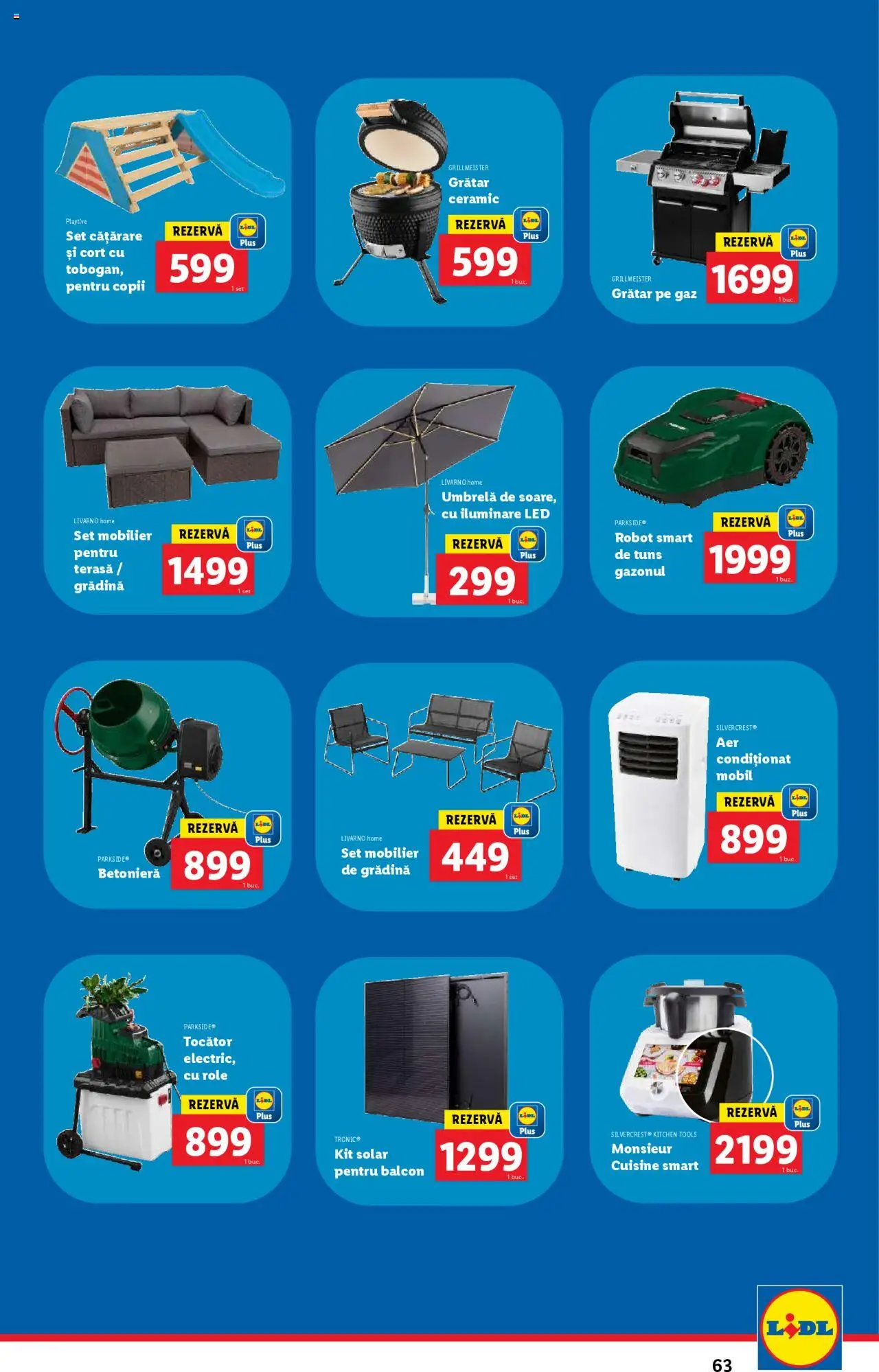 Catalog LIDL 12 - 18 Mai 2025 | Pagina 63 | Produse: Umbrelă, Cort, Babak, Tocător