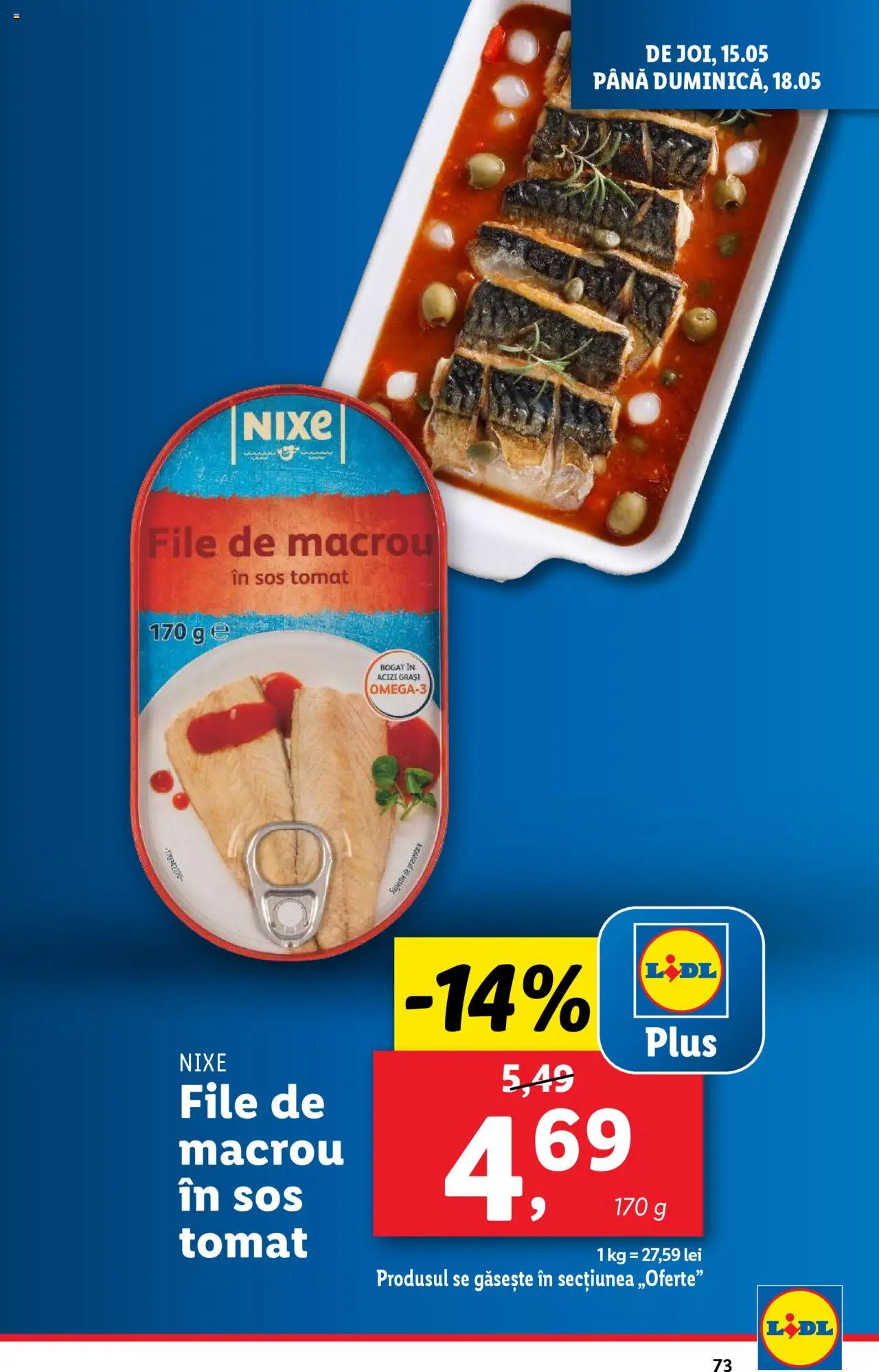 Catalog LIDL 12 - 18 Mai 2025 | Pagina 73 | Produse: Sos