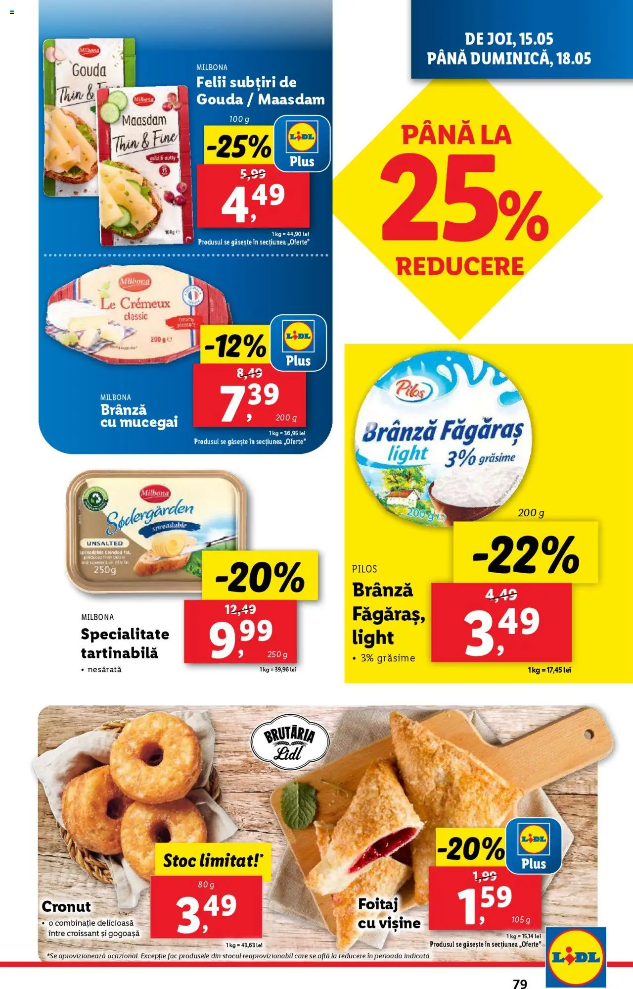 Catalog LIDL 12 - 18 Mai 2025 | Pagina 79 | Produse: Divan, Brânză, Brânză cu mucegai, Gouda