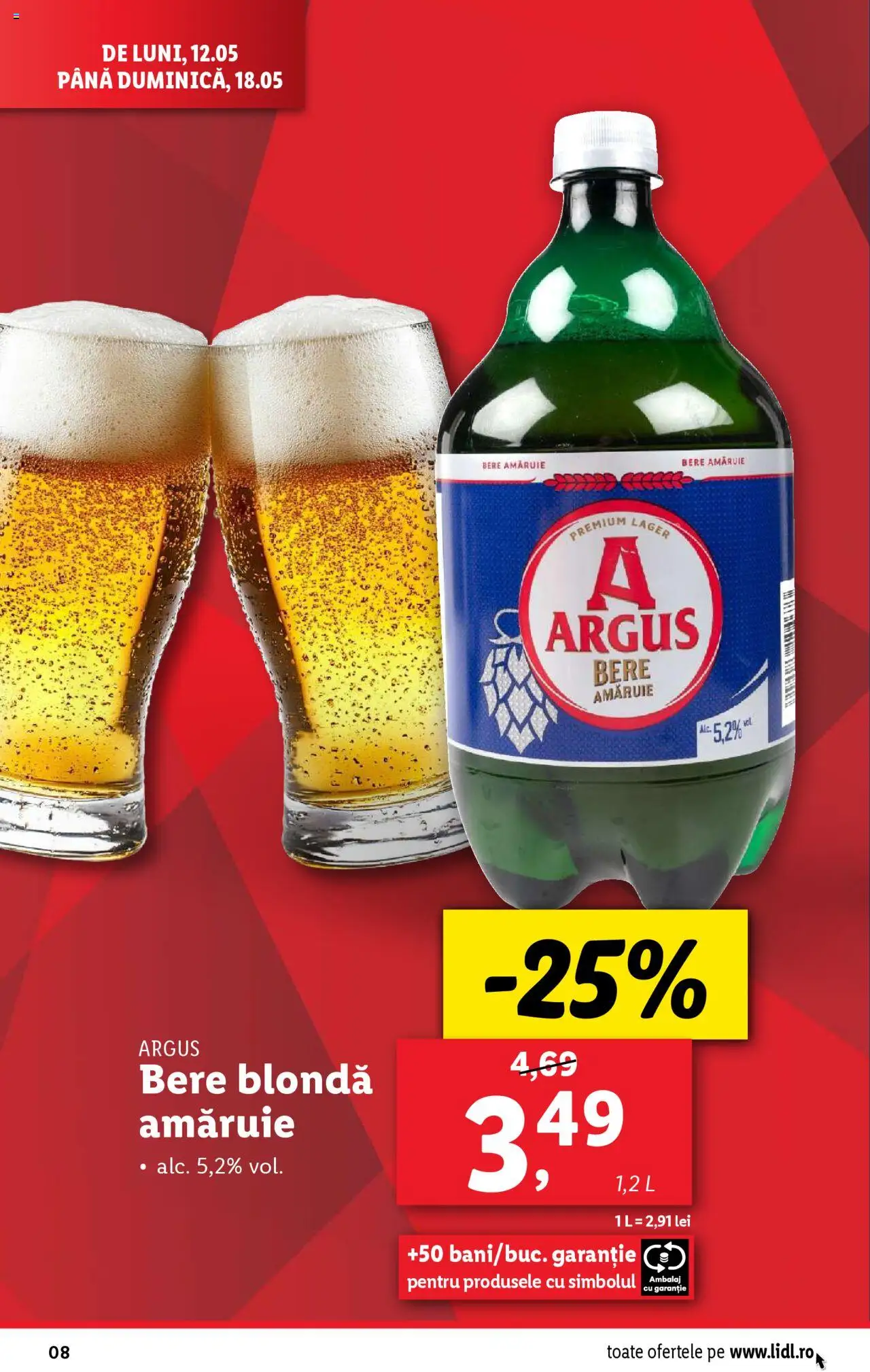 Catalog LIDL 12 - 18 Mai 2025 | Pagina 8 | Produse: Bere