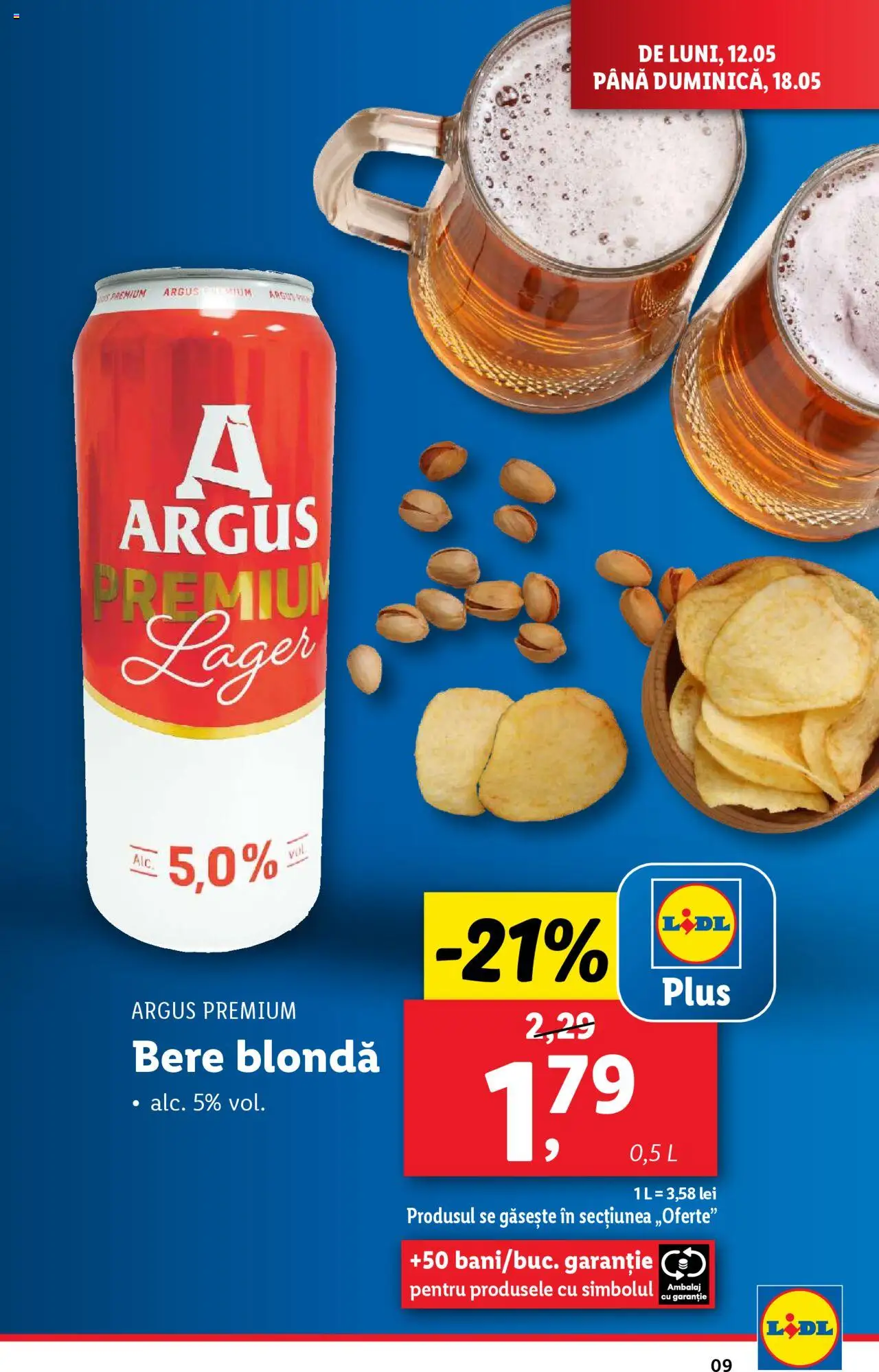 Catalog LIDL 12 - 18 Mai 2025 | Pagina 9 | Produse: Bere
