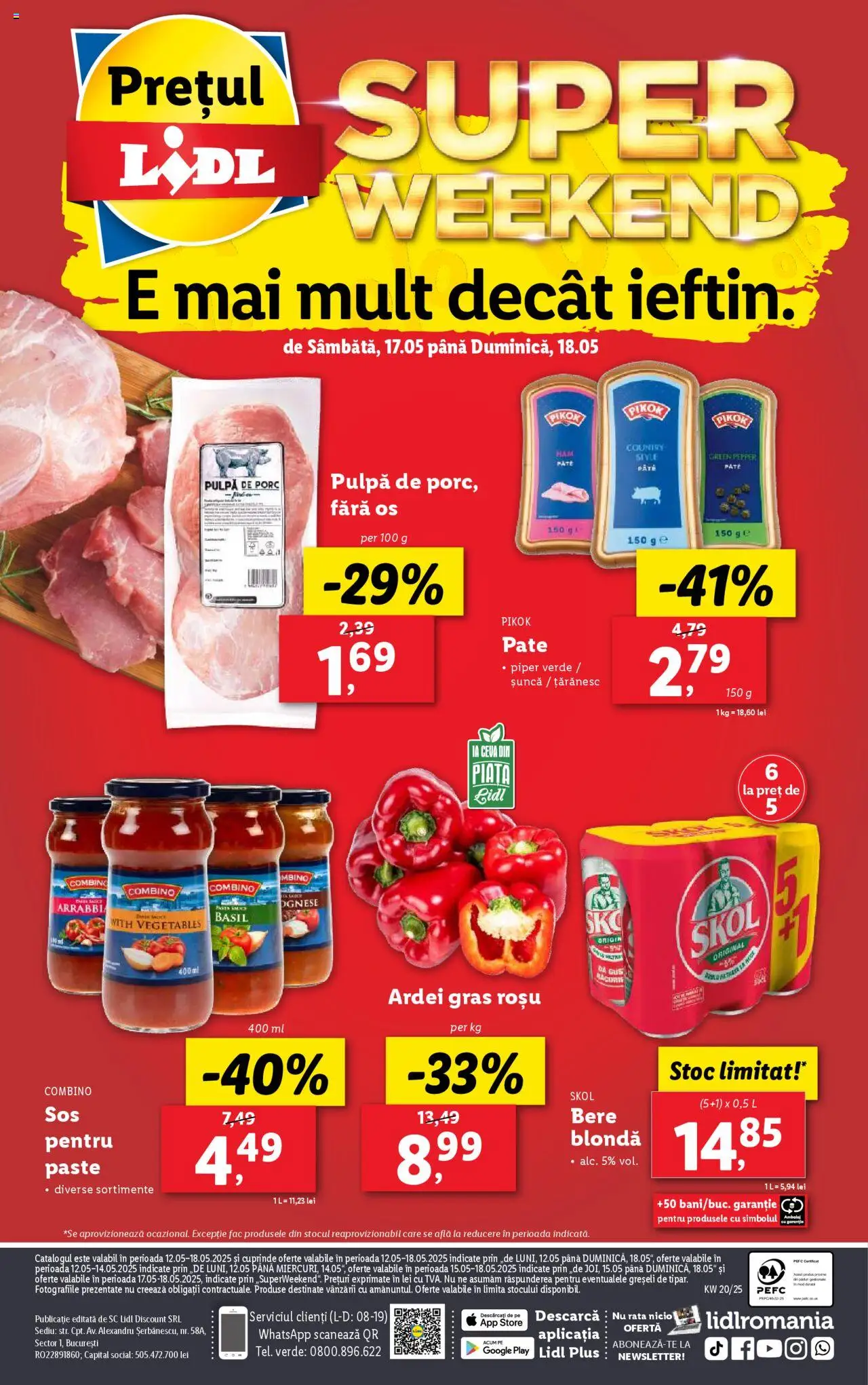 Catalog LIDL 12 - 18 Mai 2025 | Pagina 90 | Produse: Ardei, Rață, Paste, Piper