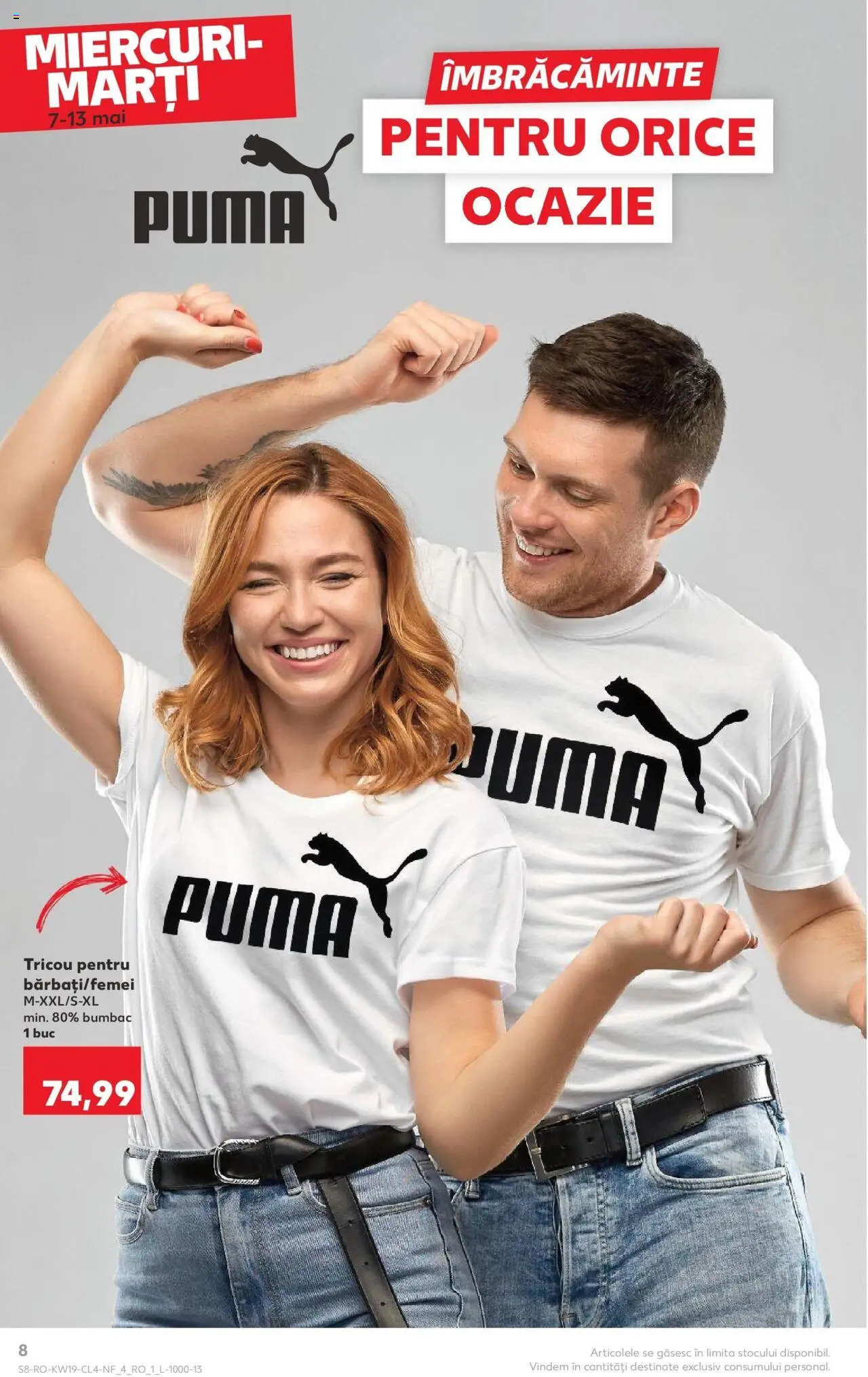 Catalog Kaufland 7 - 13 Mai 2025 | Pagina 8 | Produse: Tricou