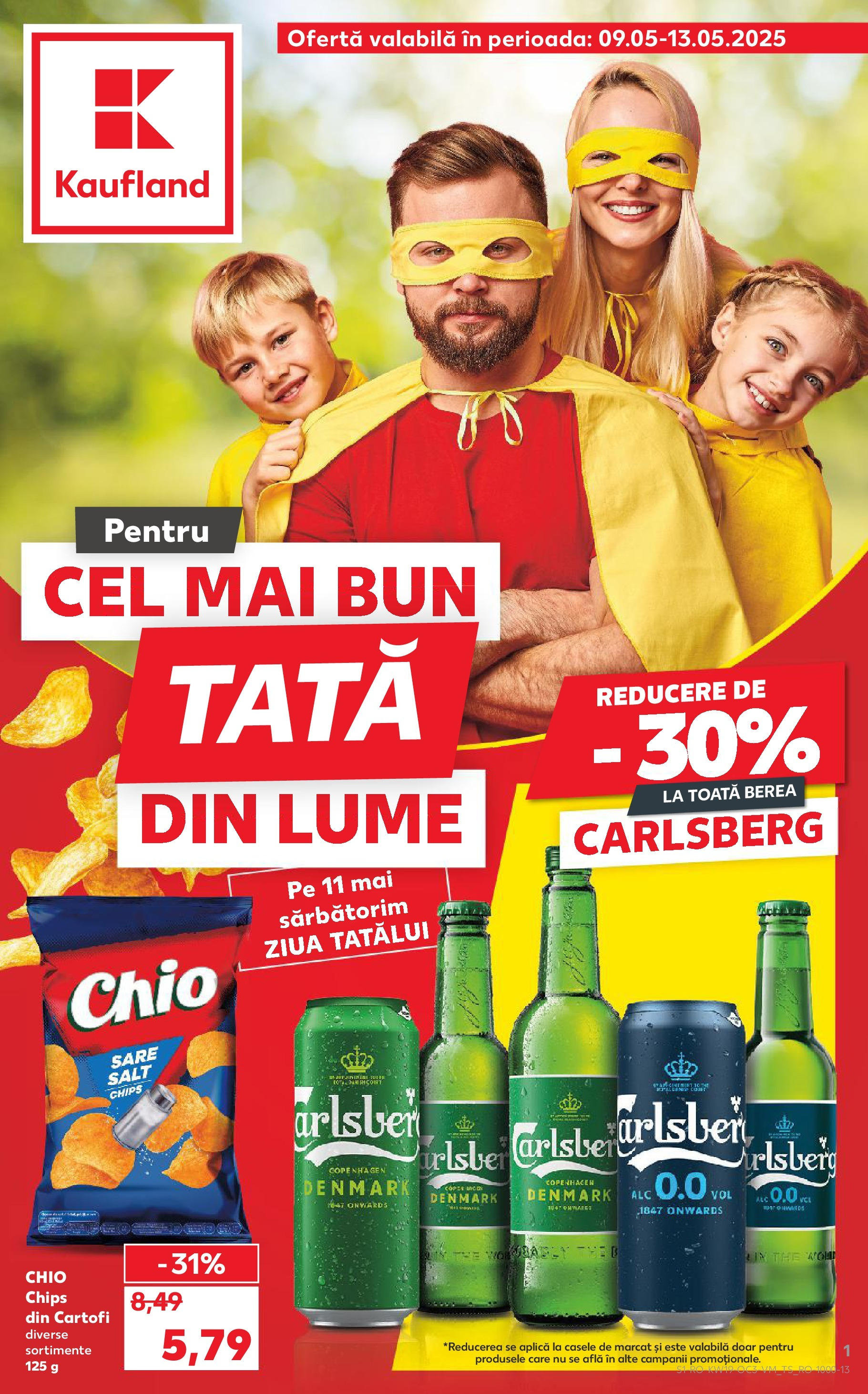 Catalog Kaufland 9 - 13 Mai 2025 | Pagina 1 | Produse: Cartofi, Sare