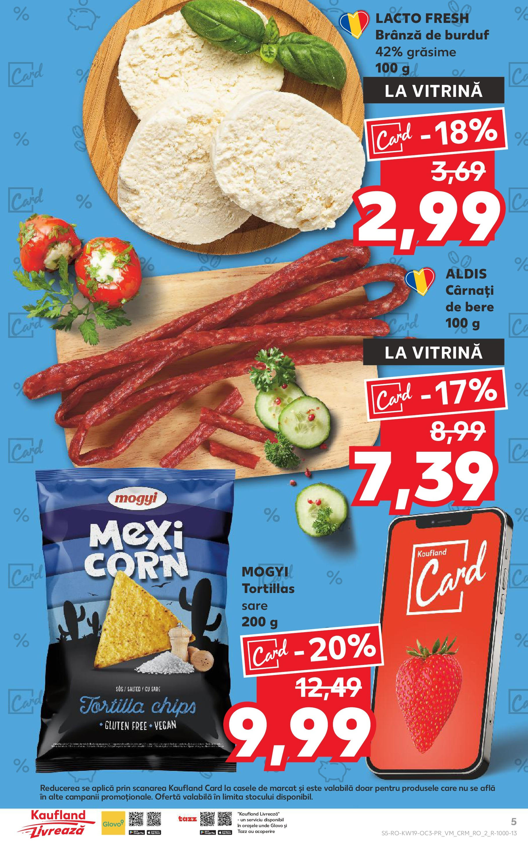 Catalog Kaufland 9 - 13 Mai 2025 | Pagina 5 | Produse: Vitrină, Sos, Sare, Cârnați