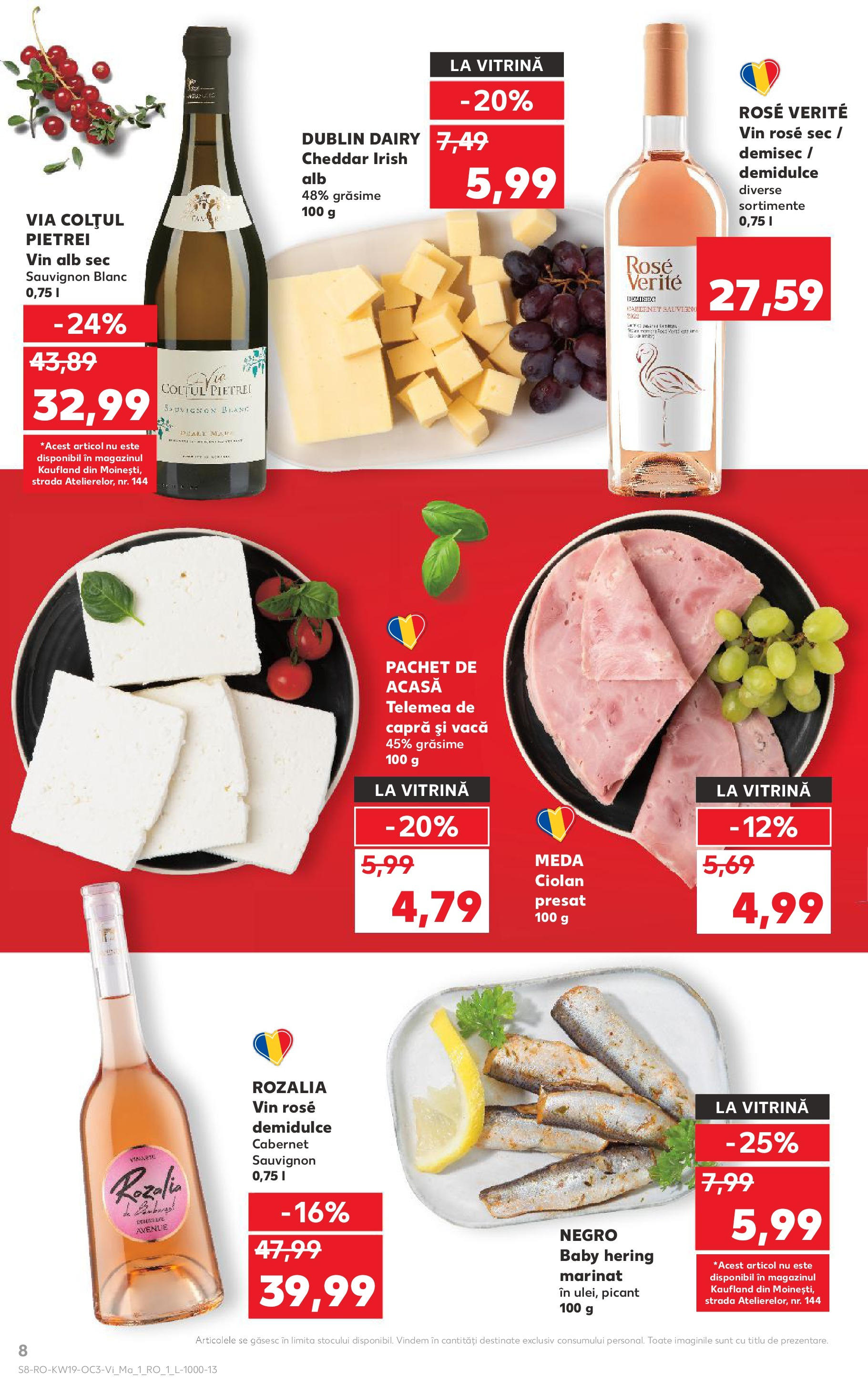 Catalog Kaufland 9 - 13 Mai 2025 | Pagina 8 | Produse: Vitrină, Vin