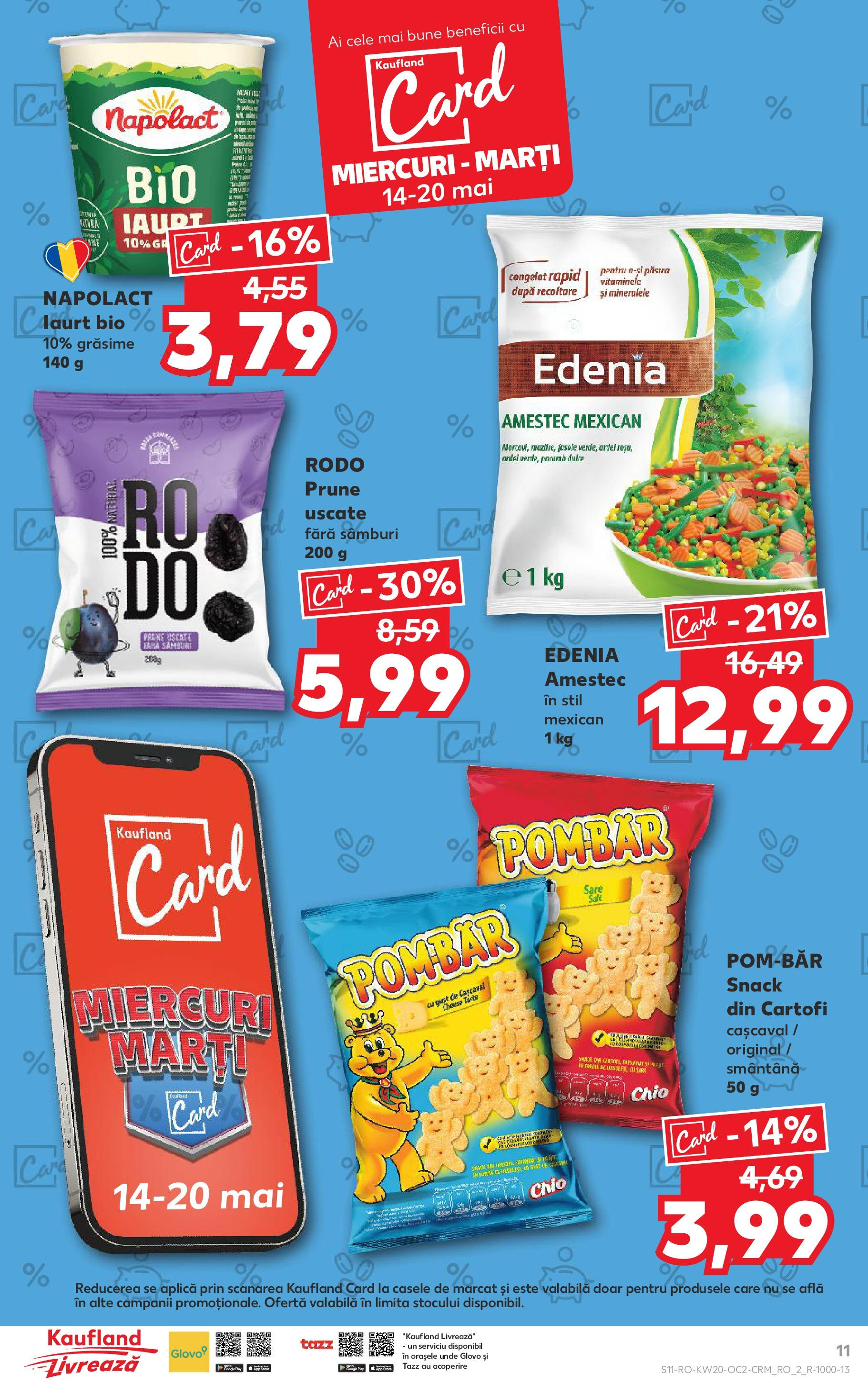 Catalog Kaufland 14 - 20 Mai 2025 | Pagina 11 | Produse: Cașcaval, Prune, Cartofi, Sare