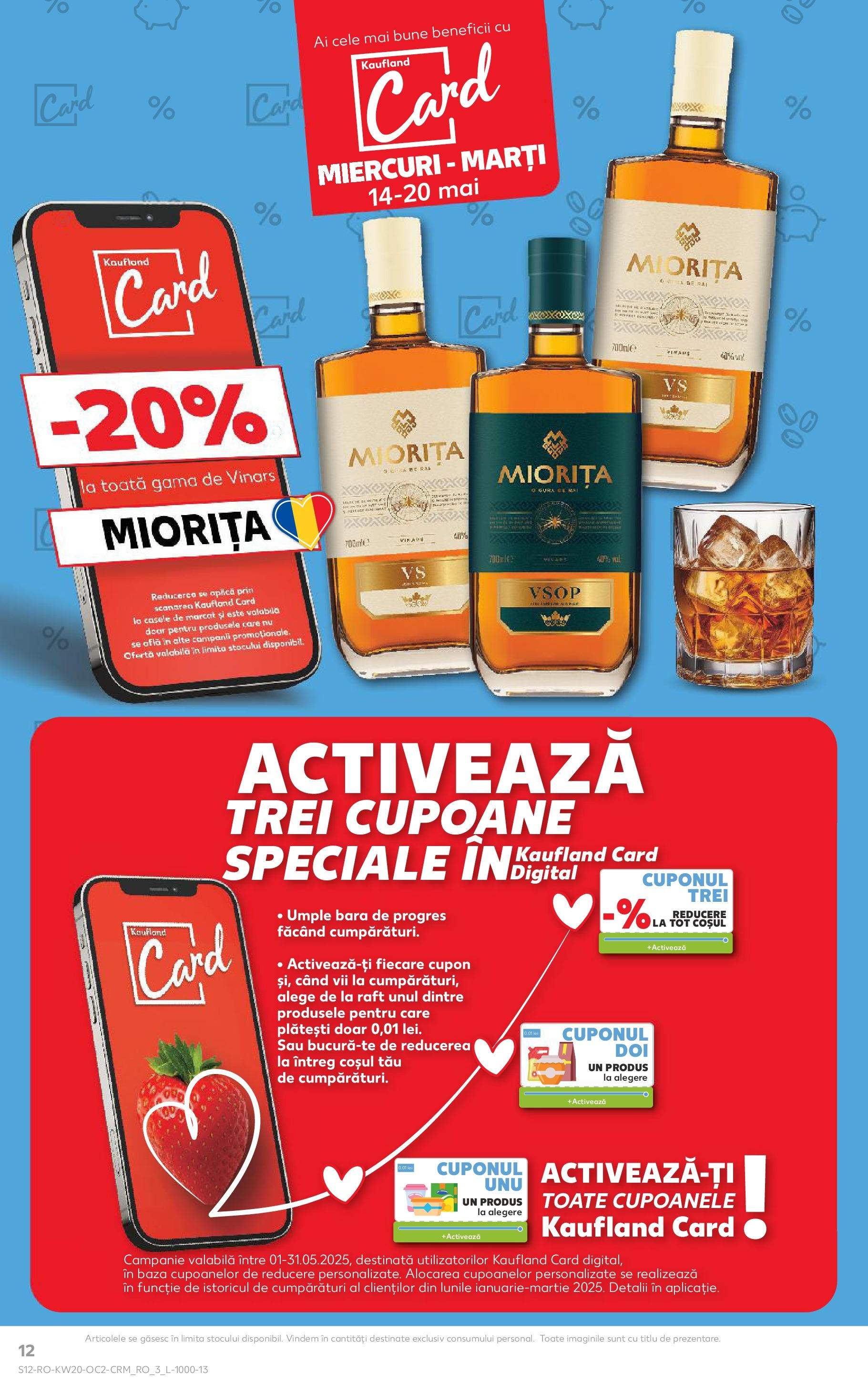 Catalog Kaufland 14 - 20 Mai 2025 | Pagina 12 | Produse: Raft