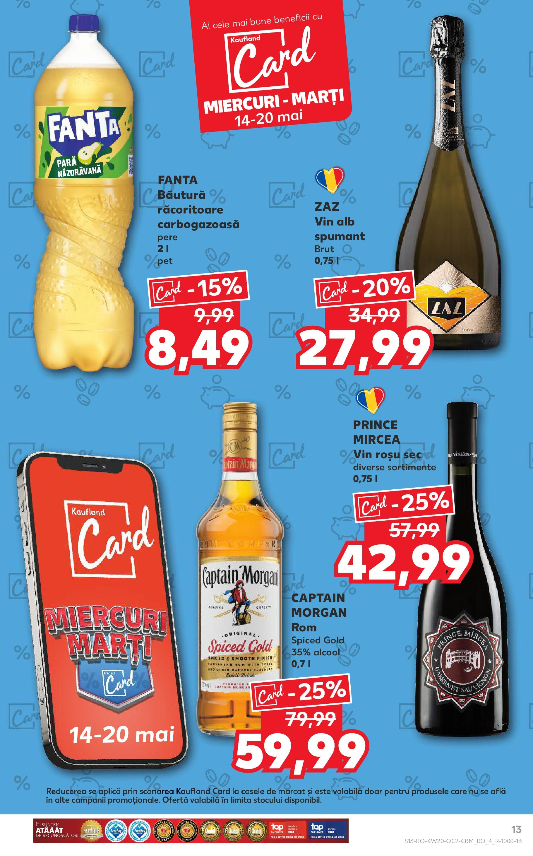 Catalog Kaufland 14 - 20 Mai 2025 | Pagina 13 | Produse: Pară, Vin